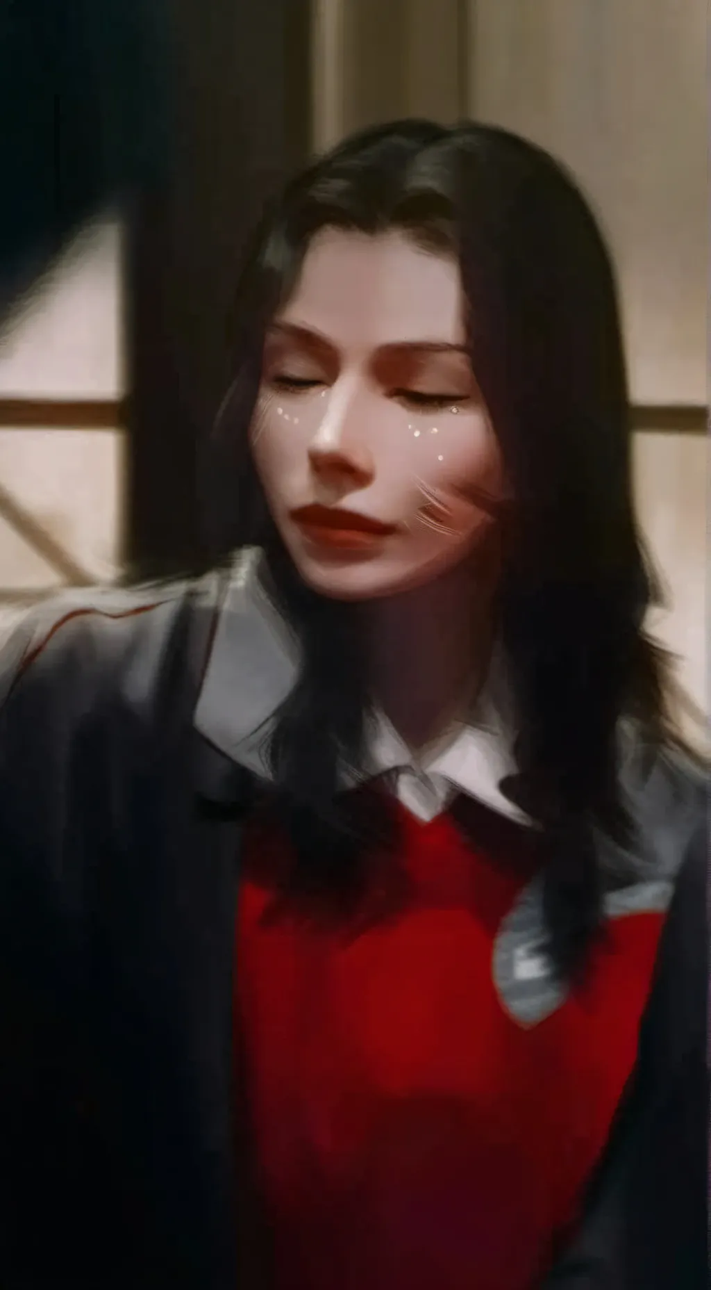 ai character: Lilly/amir twin background