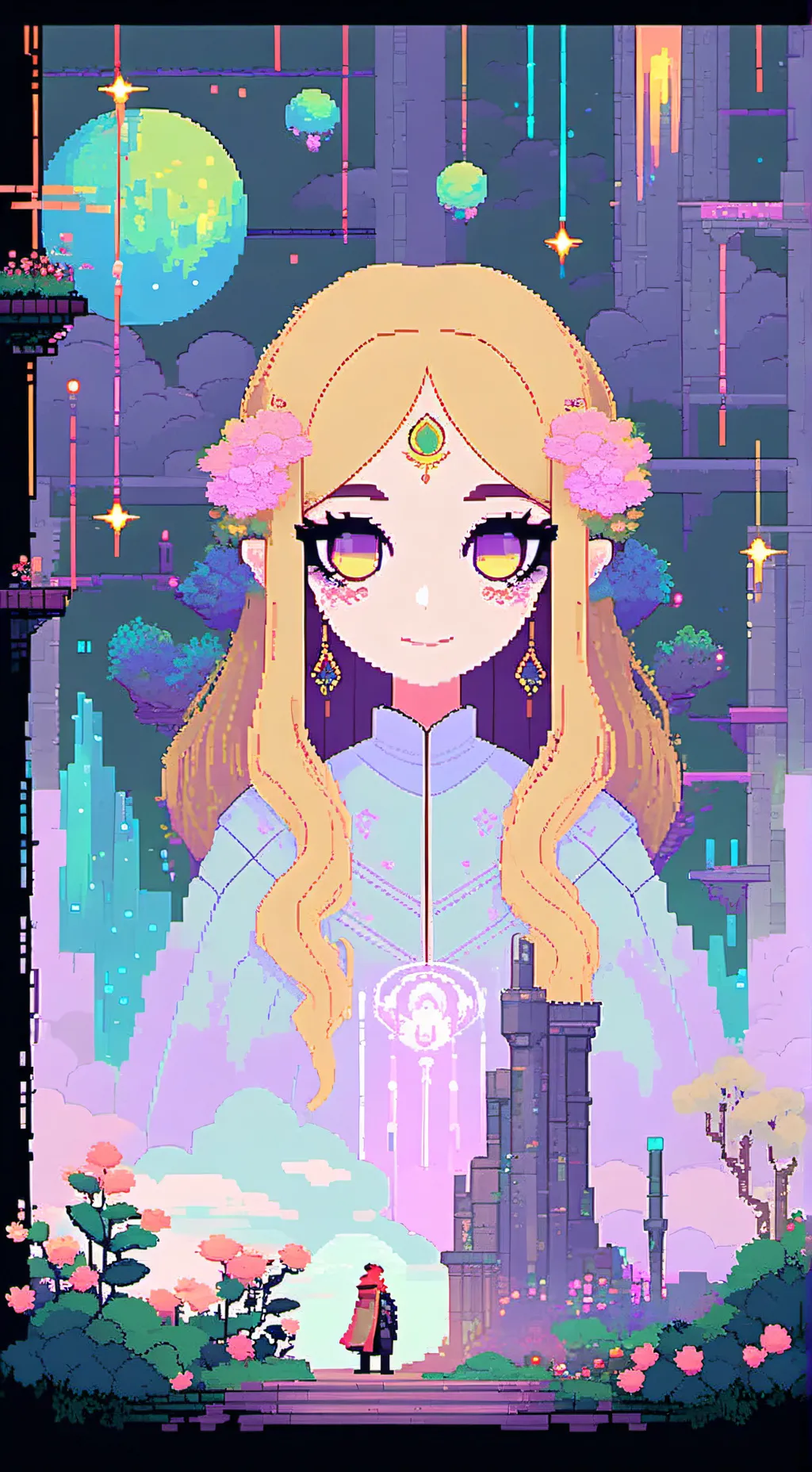 ai character: sunnie  background