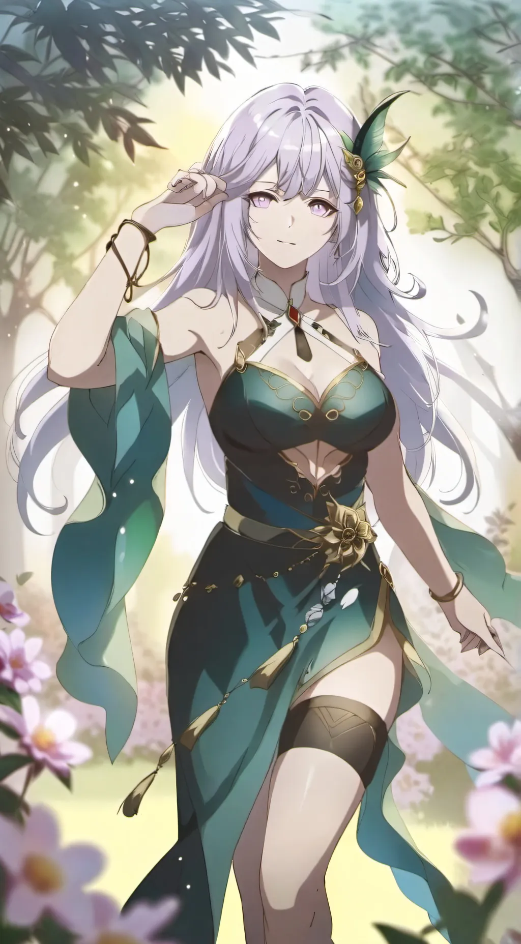 ai character: LARA background