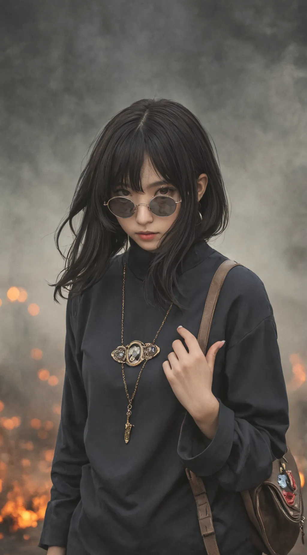 ai character: •Geto{but a girl} background