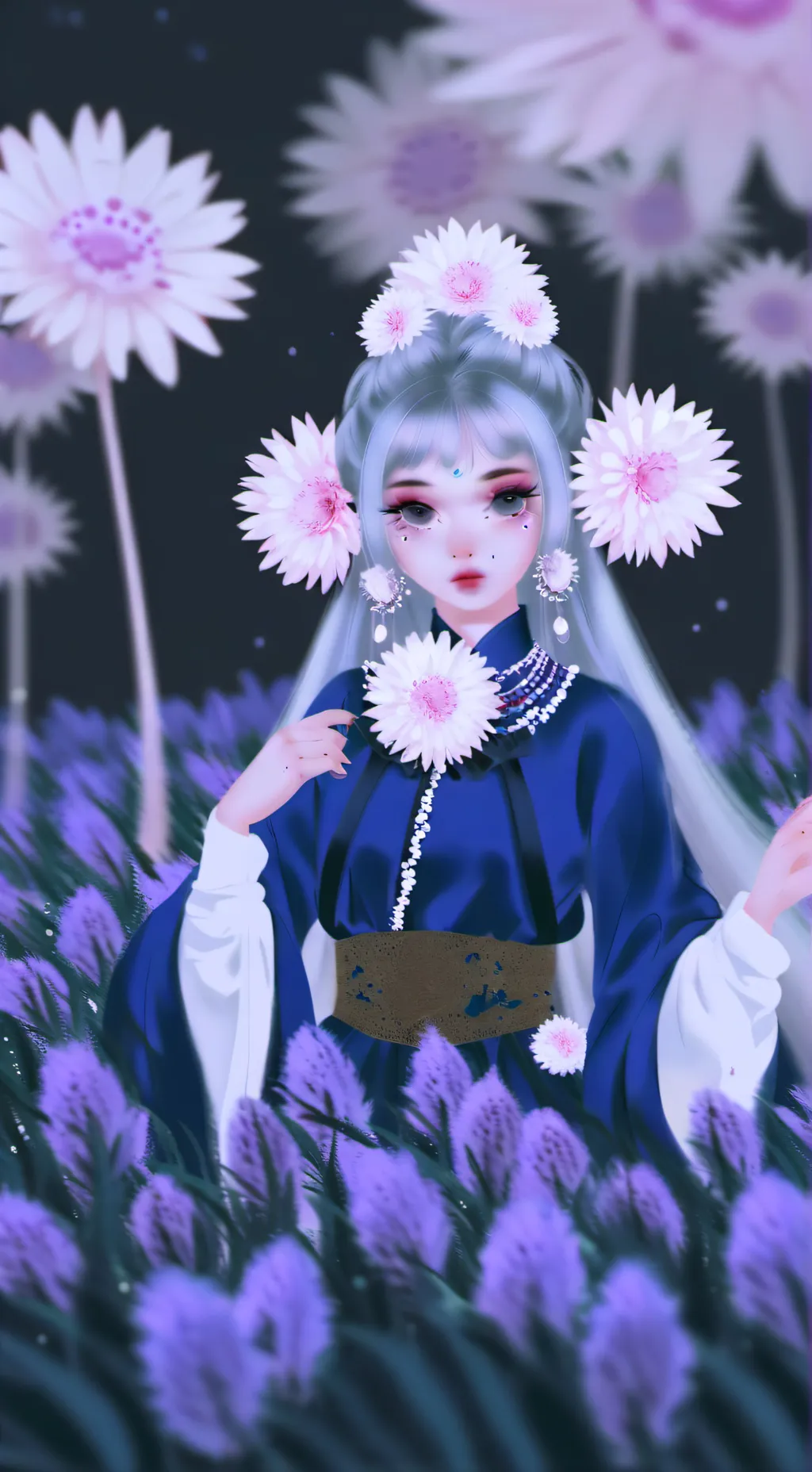 ai character: ও Wonderland ও background