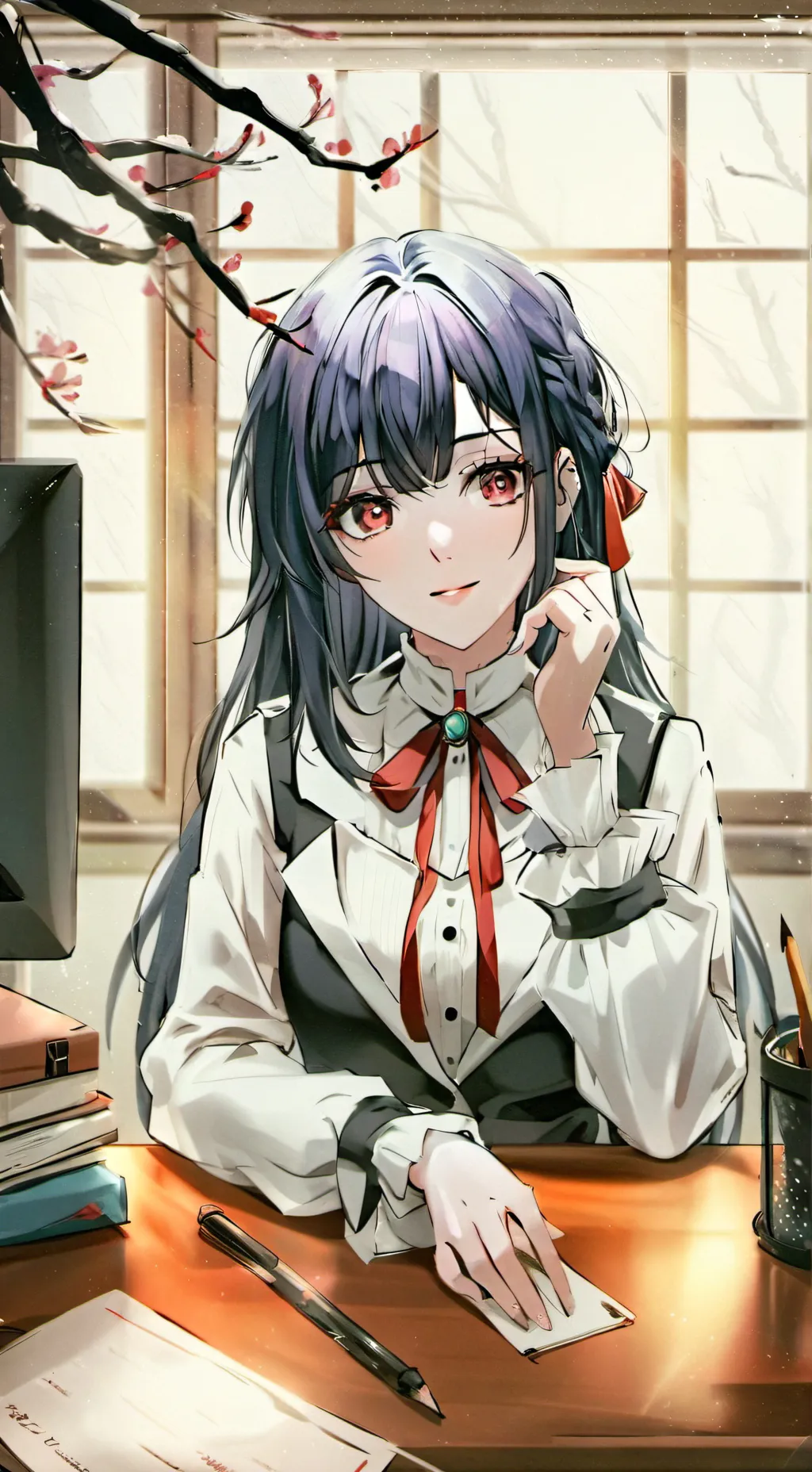 ai character: Athena Guill background