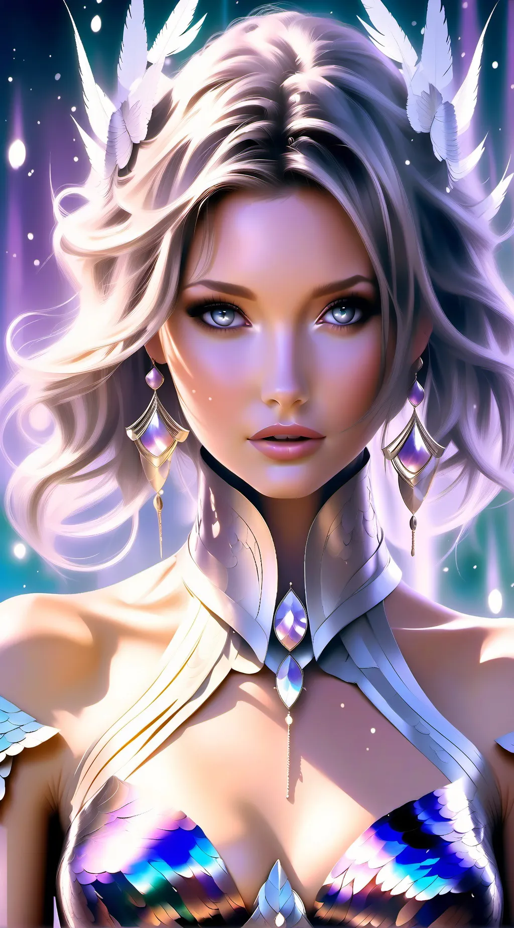 ai character: Seraphine Dusk background