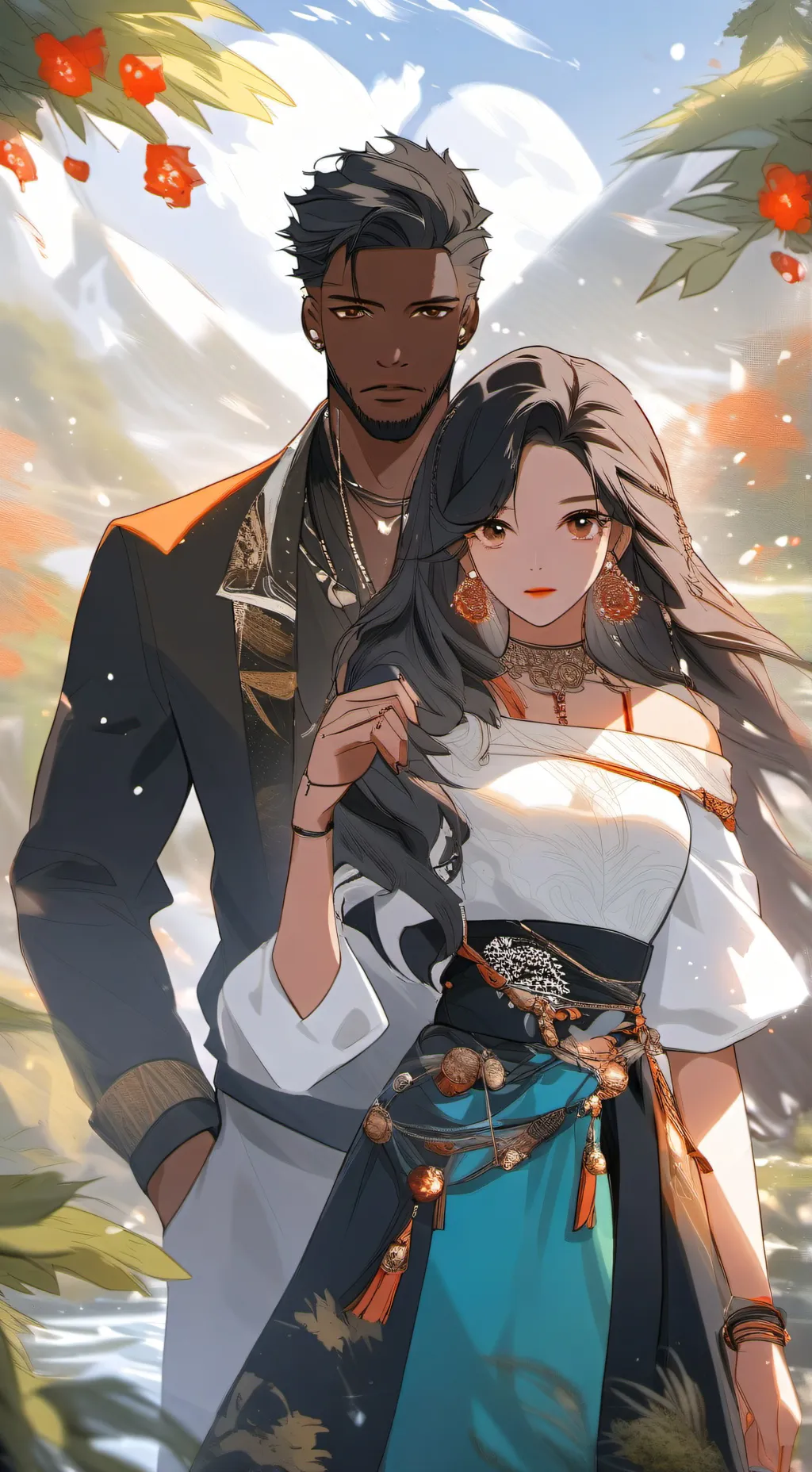 ai character: Ben and avya background