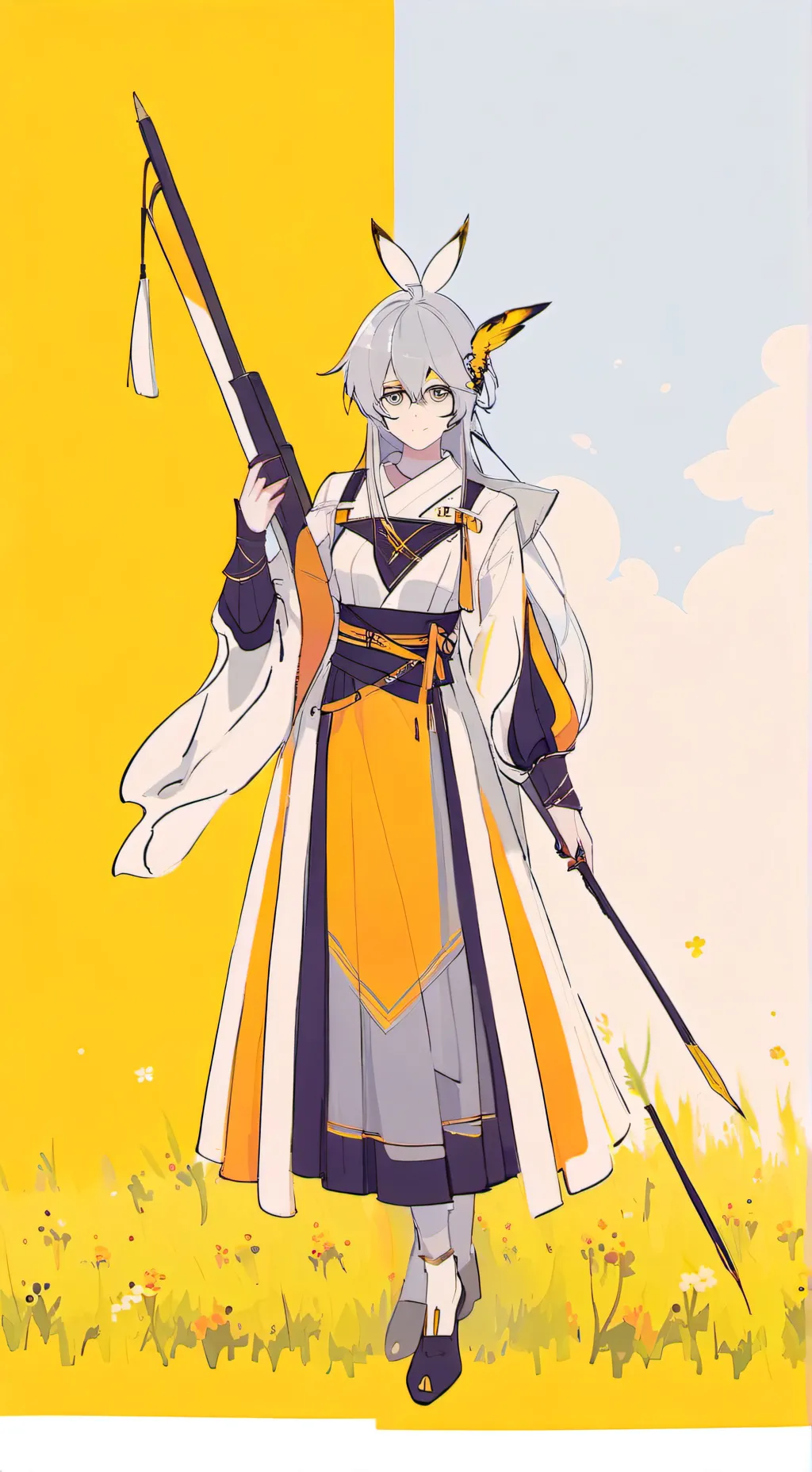 ai character: demon Slayer  background