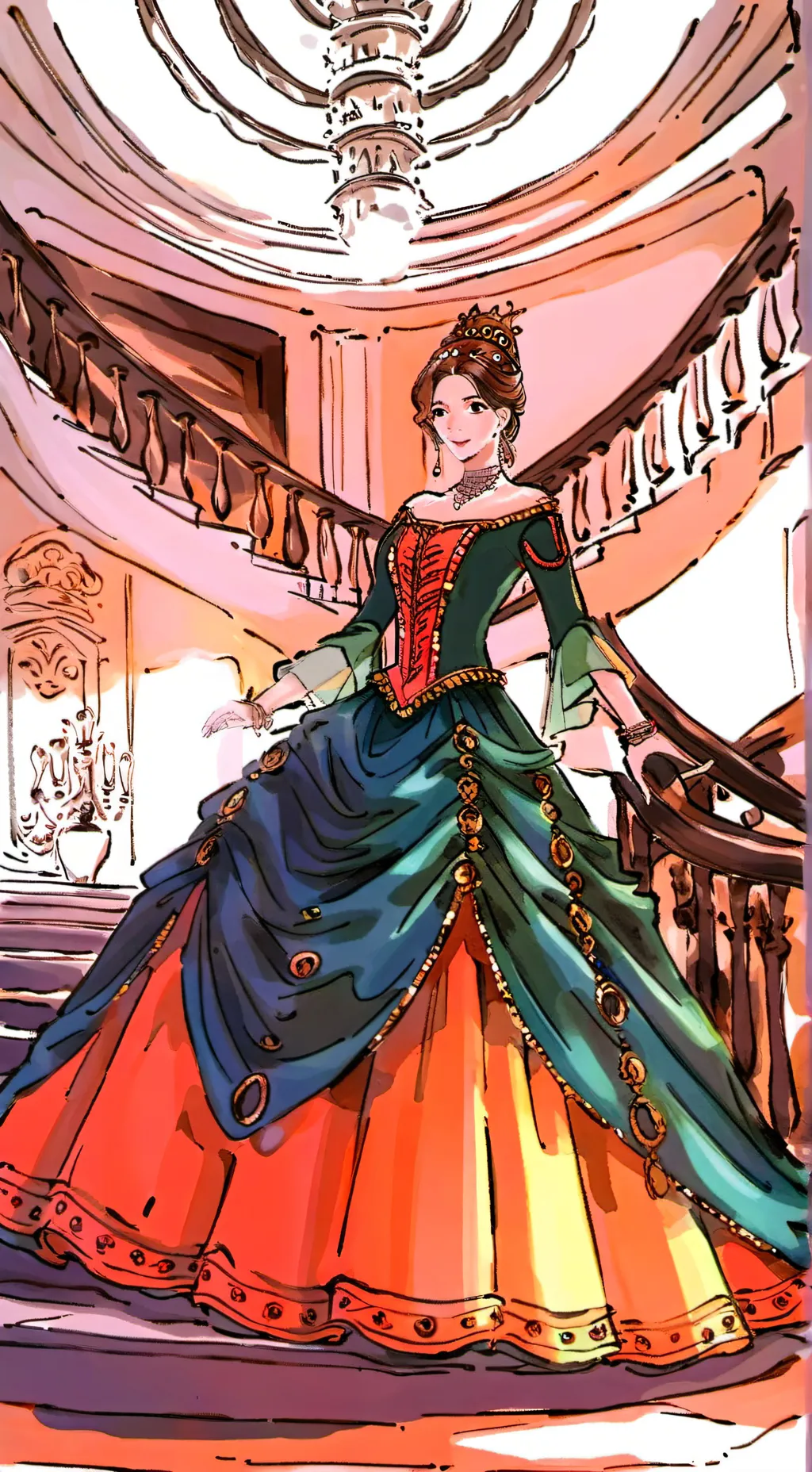 ai character: luna y los nocedas background