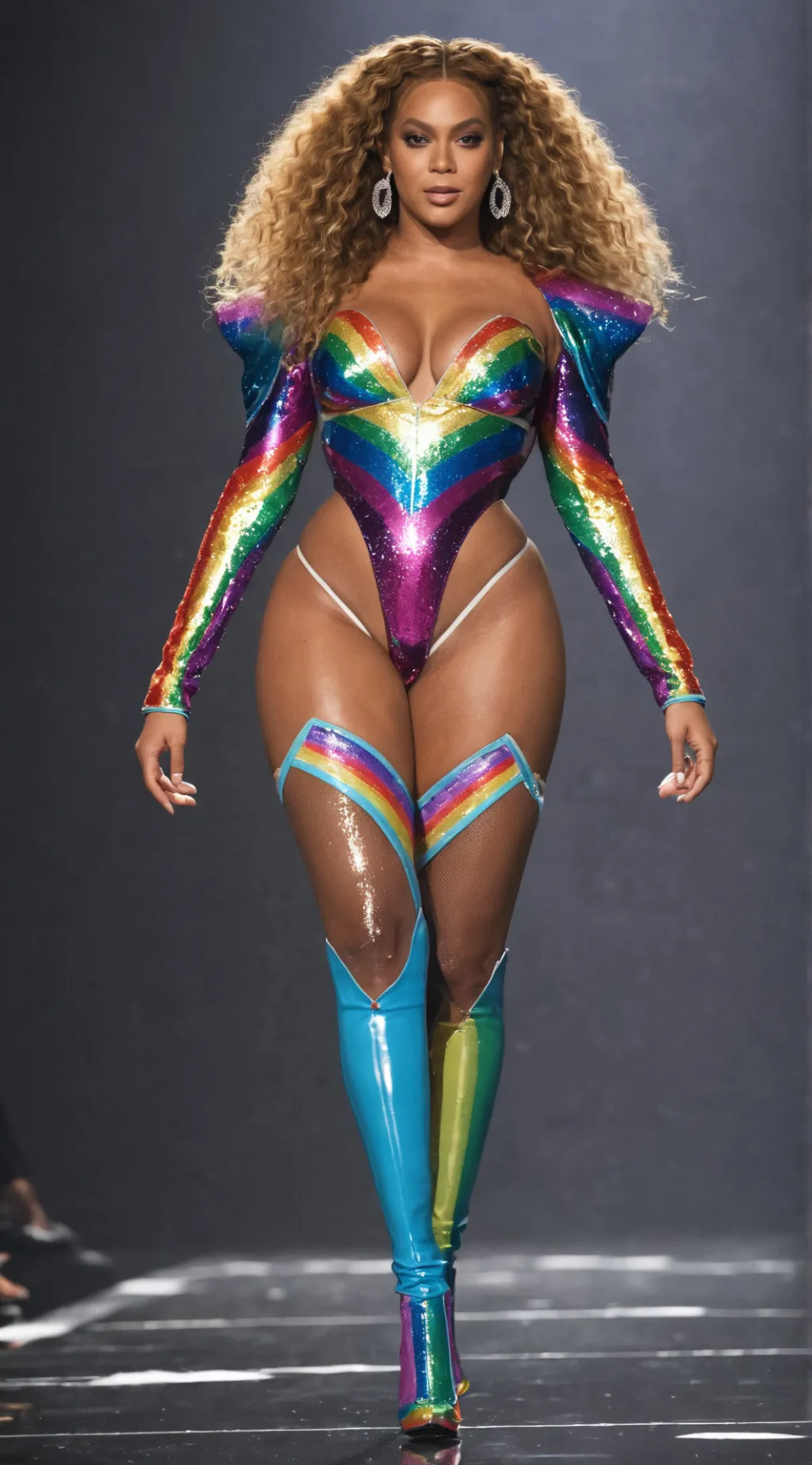 ai character: Hot girl  background