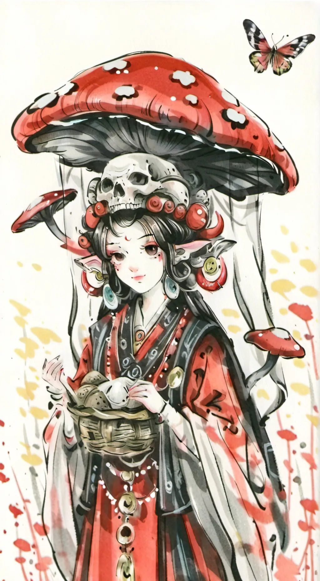 ai character: poison background