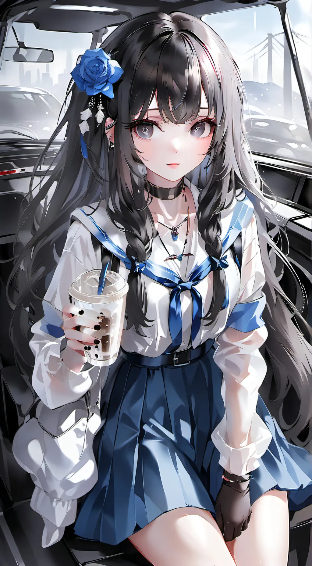 ai character: *~{dream girl}~* background