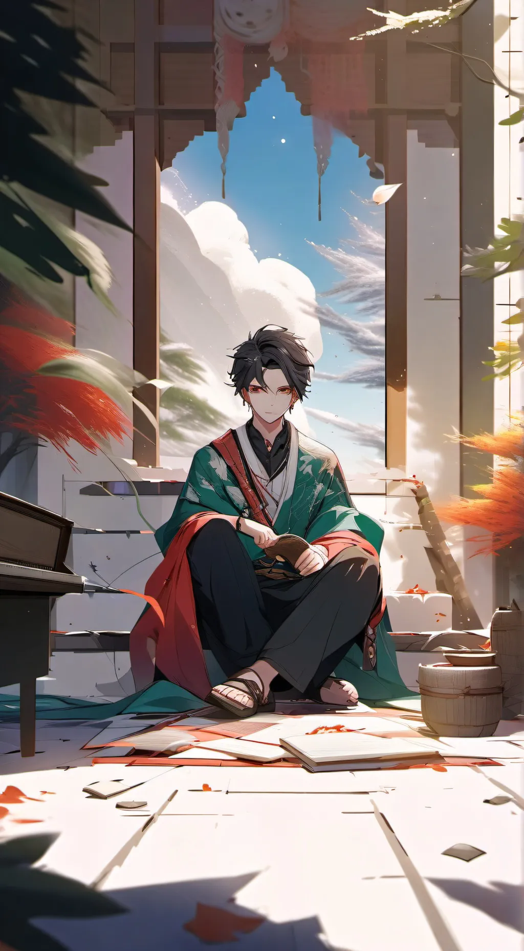 ai character: filipe background