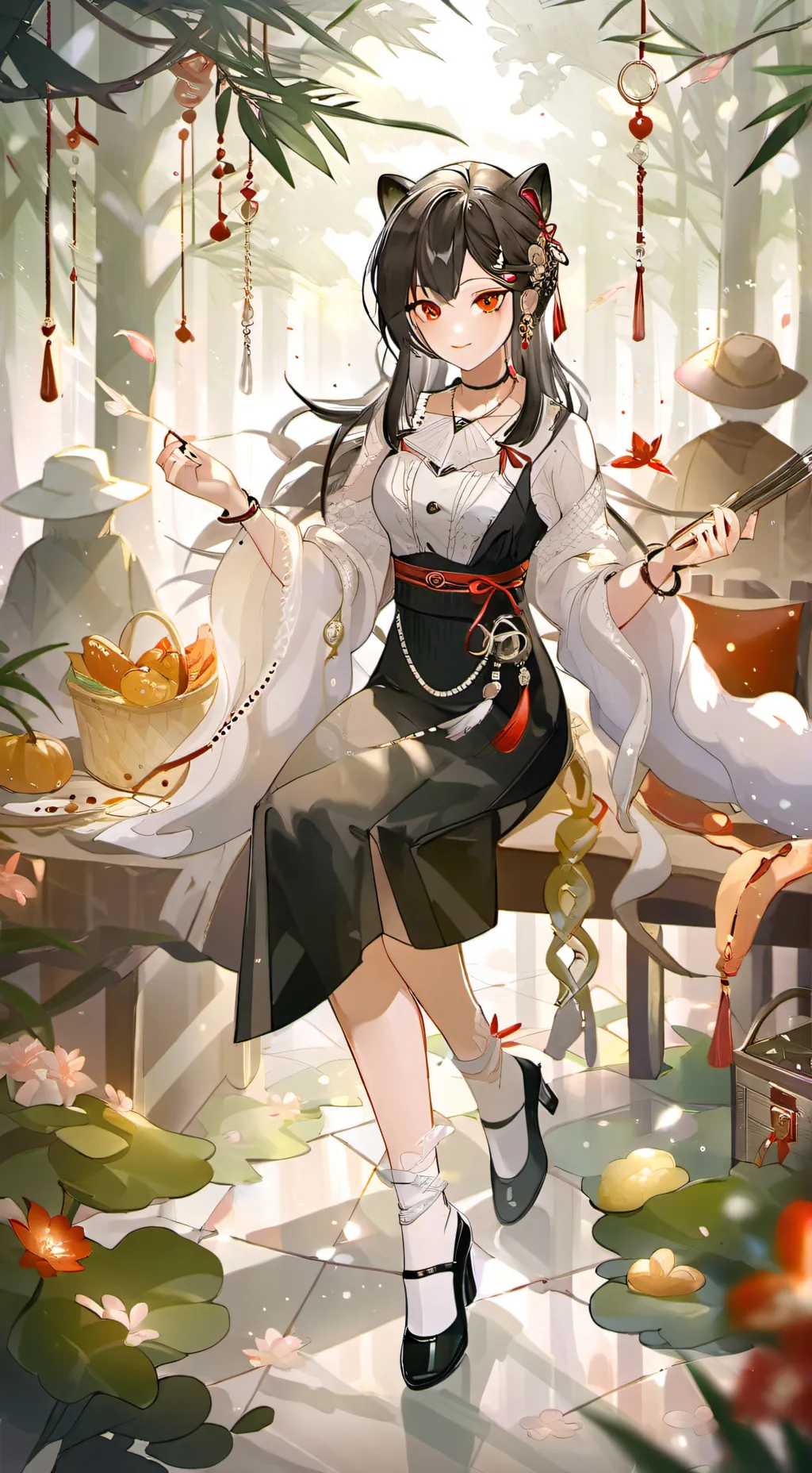 ai character: get your splits background