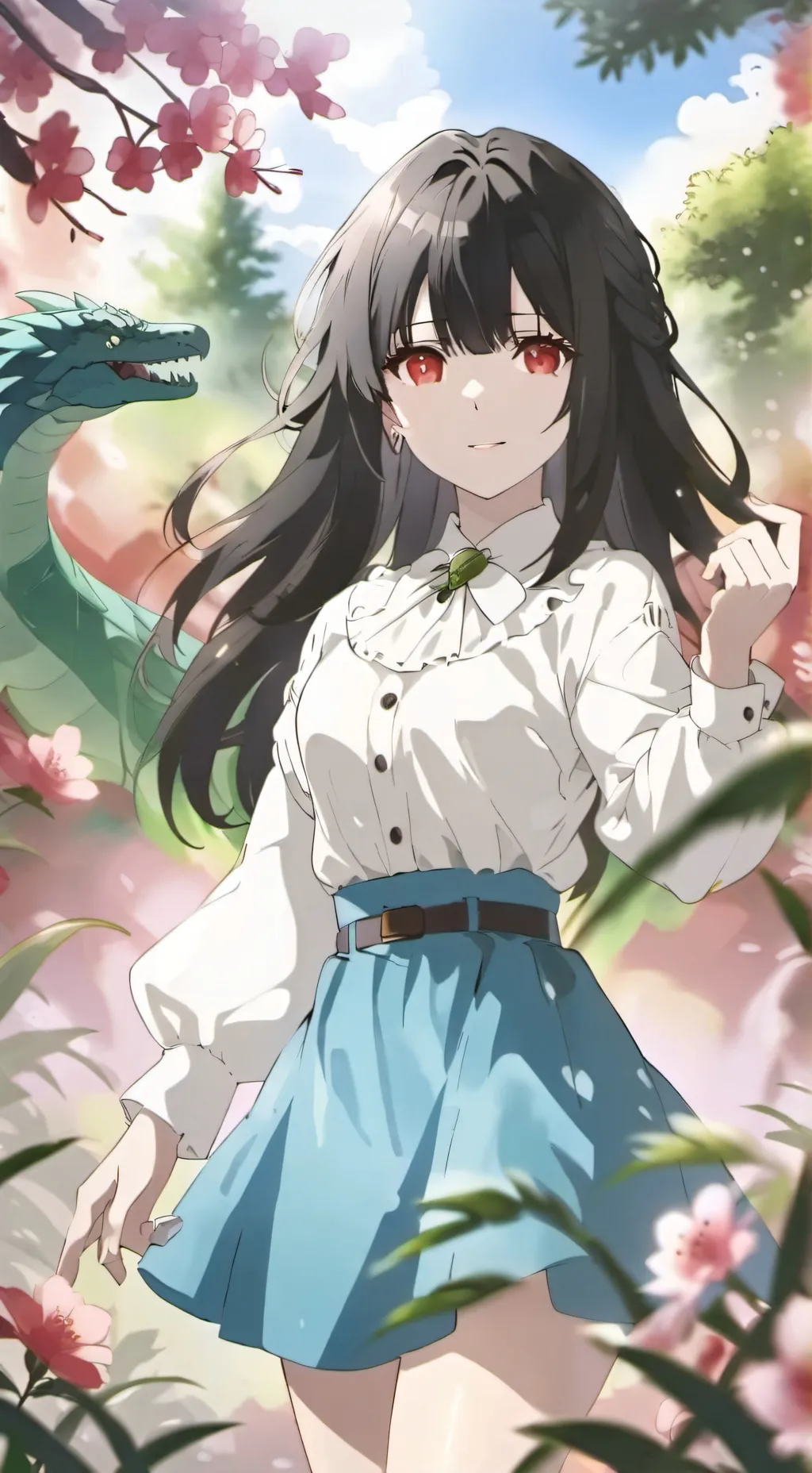 ai character: zania background