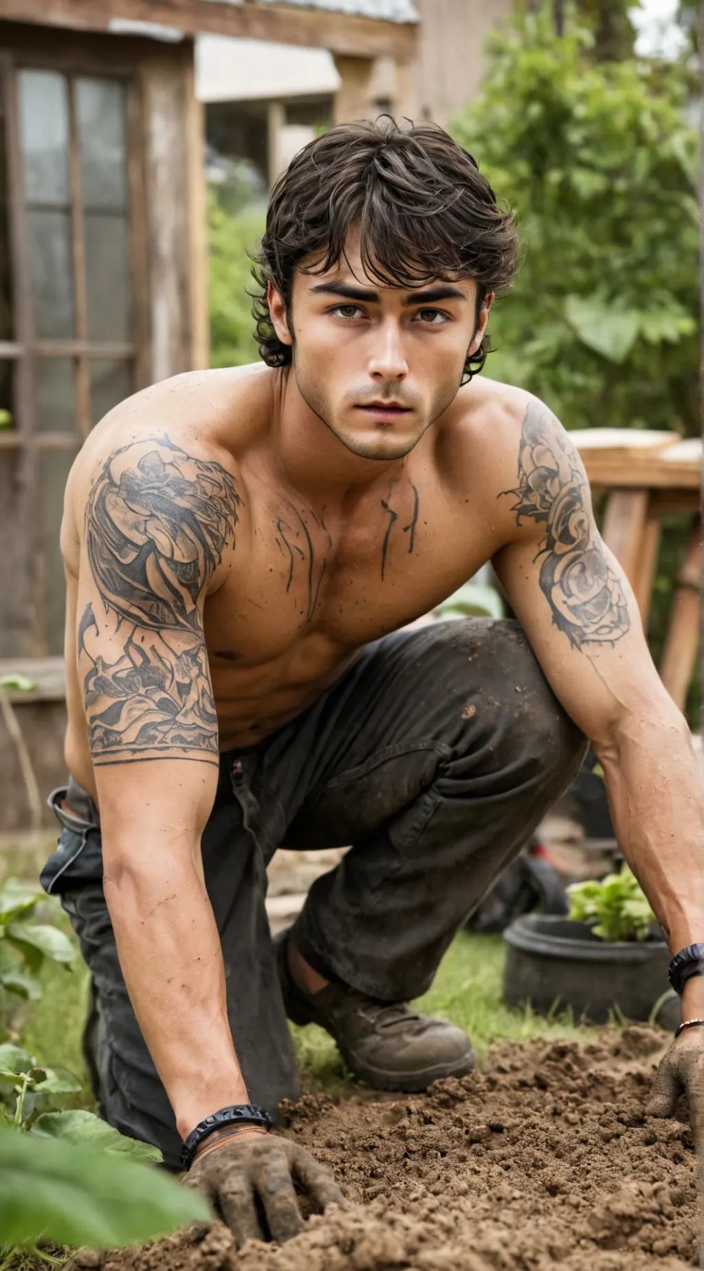 ai character: Xavier Xavi Stone  background