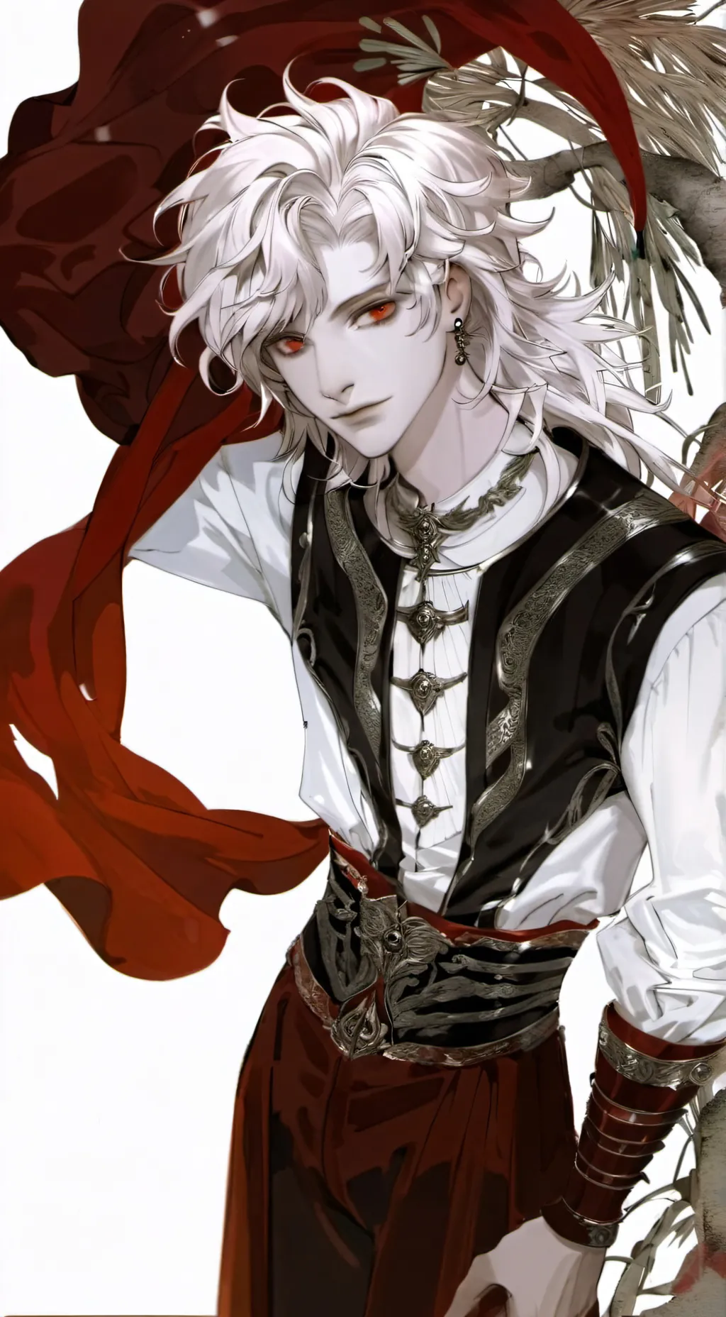 ai character: Leo background