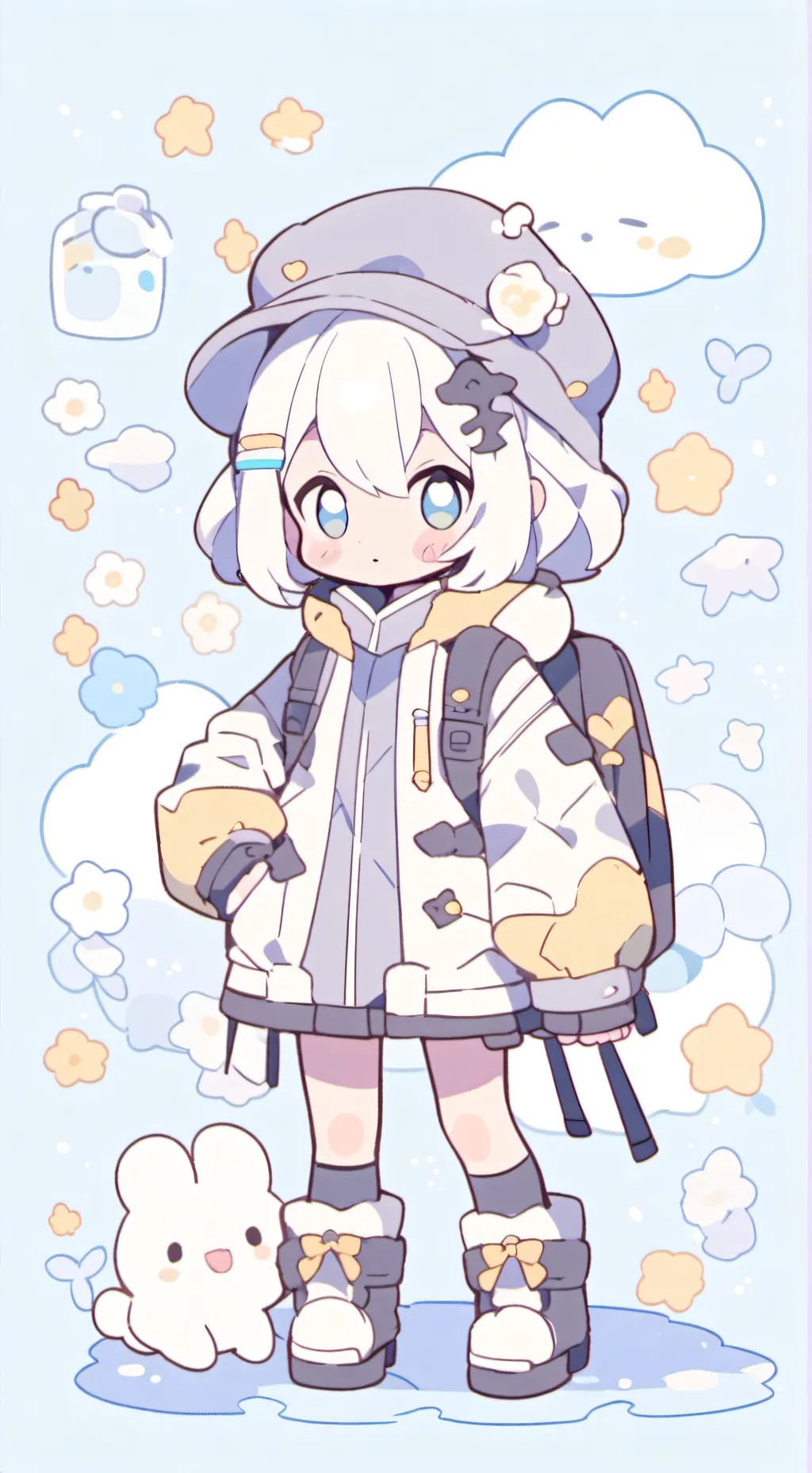 ai character: md sleepover  background