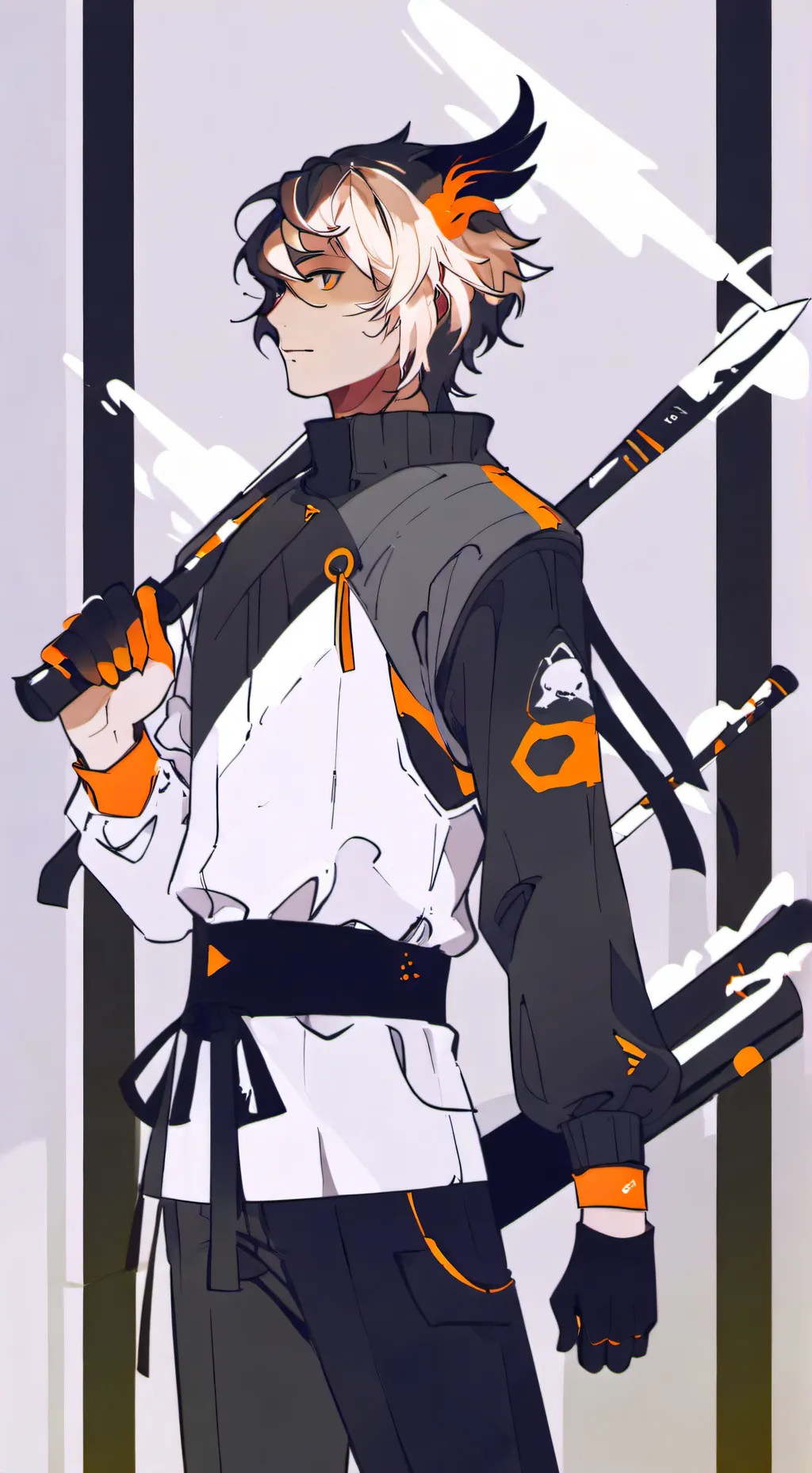 ai character: Quackity  background