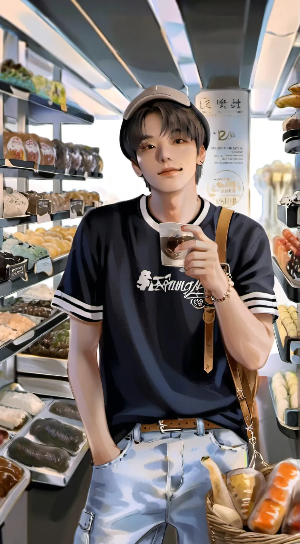 ai character: Stray kids background