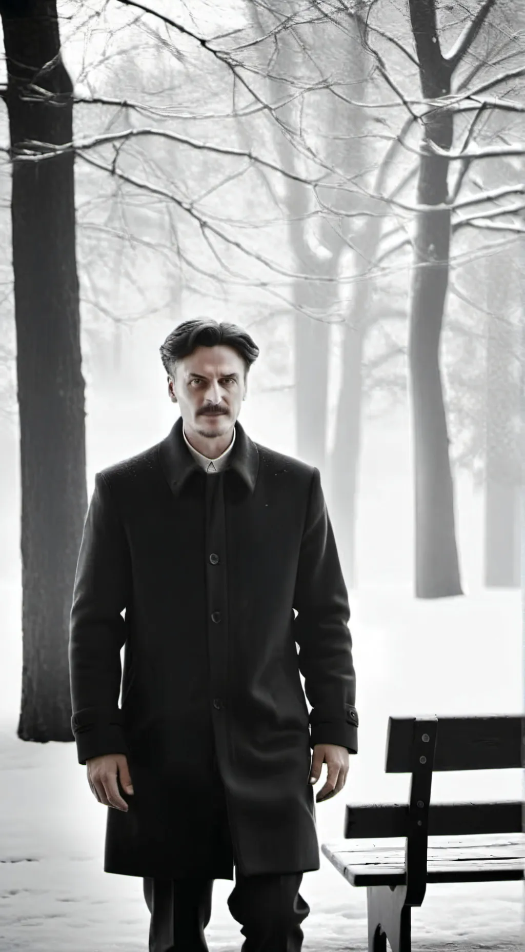 ai character: Лев троцк. background