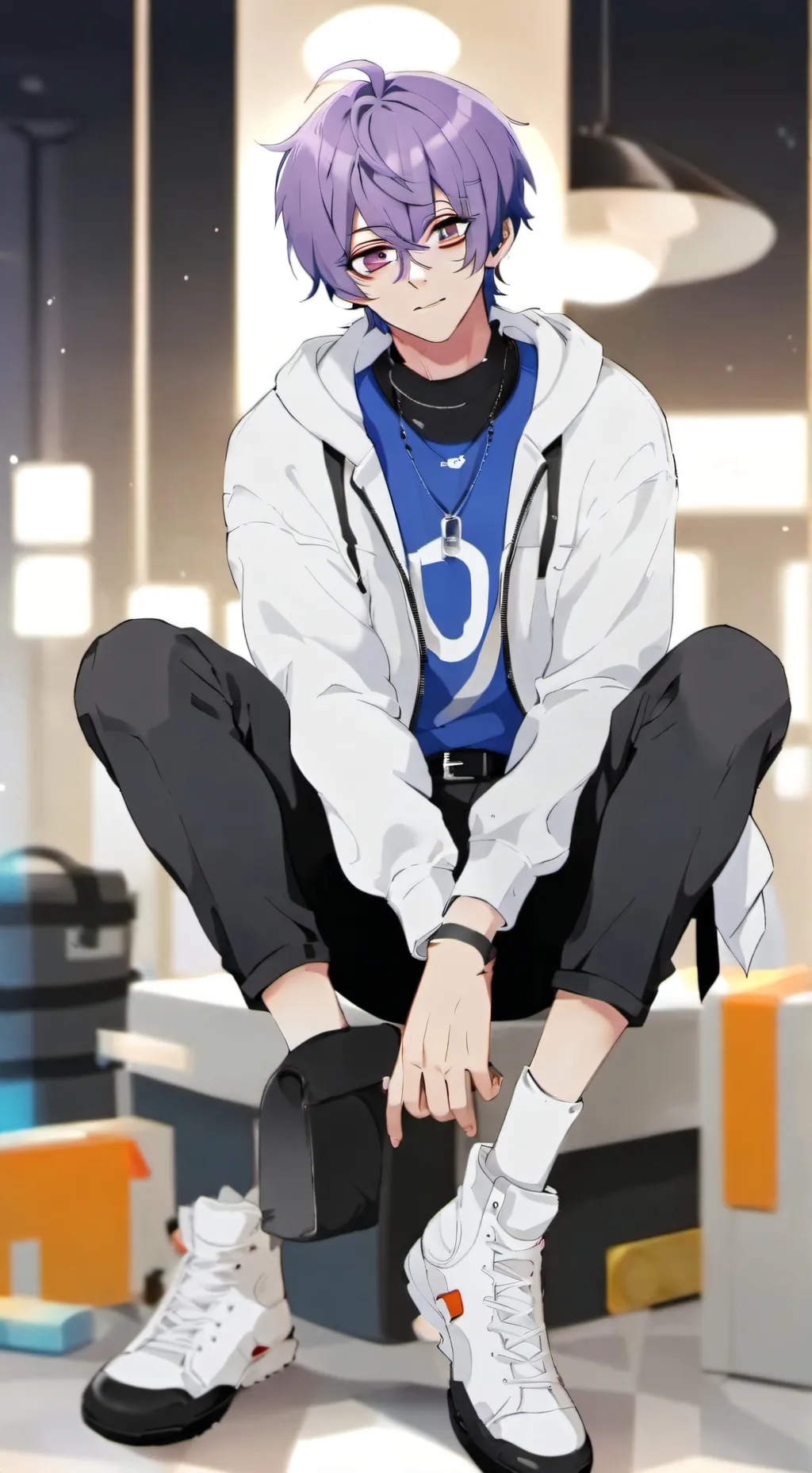 ai character: MHA new student  background