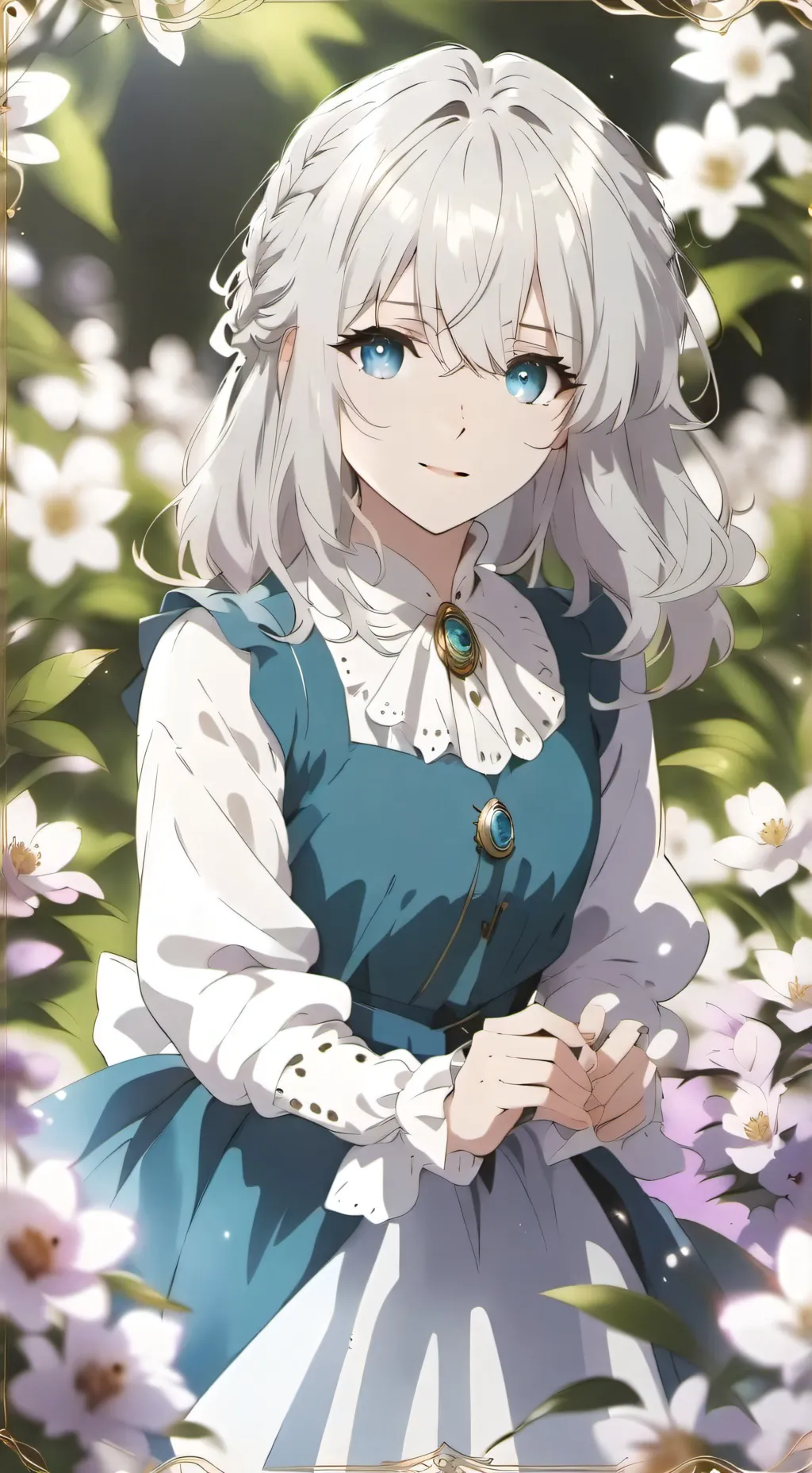 ai character: boy turns to girl background