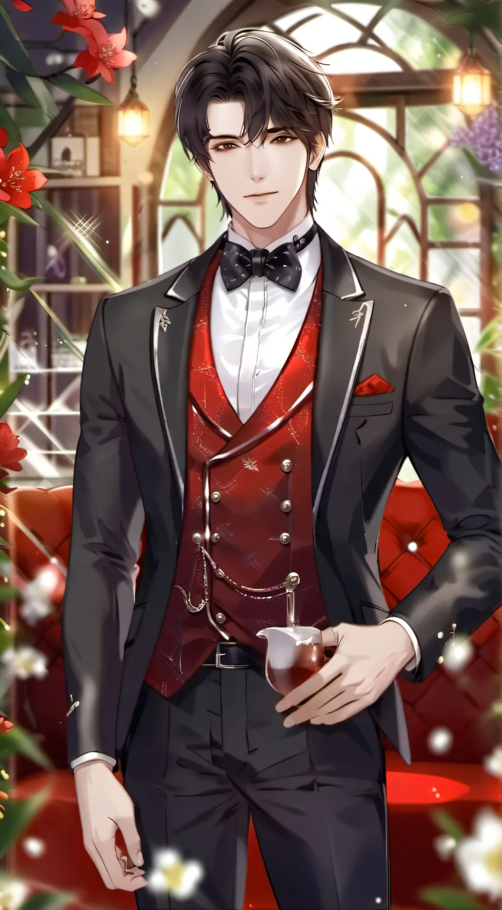 ai character: Daniel  background