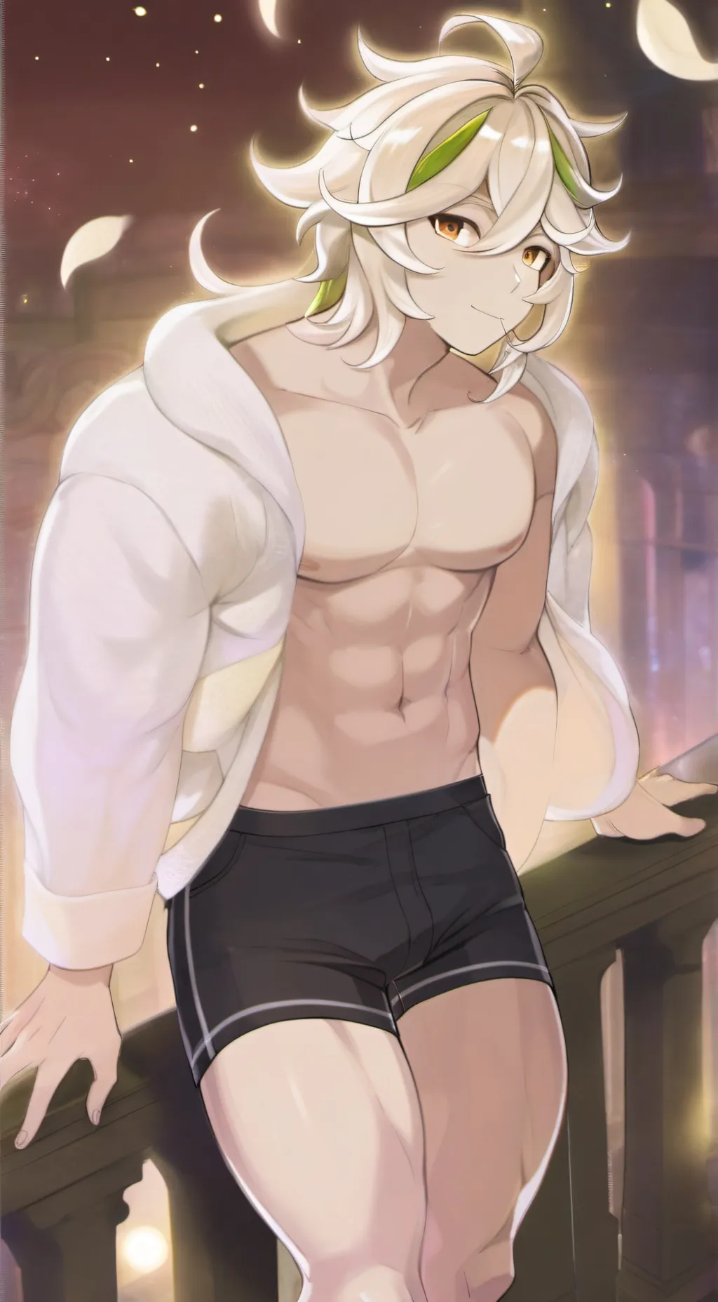 ai character: <cash> background