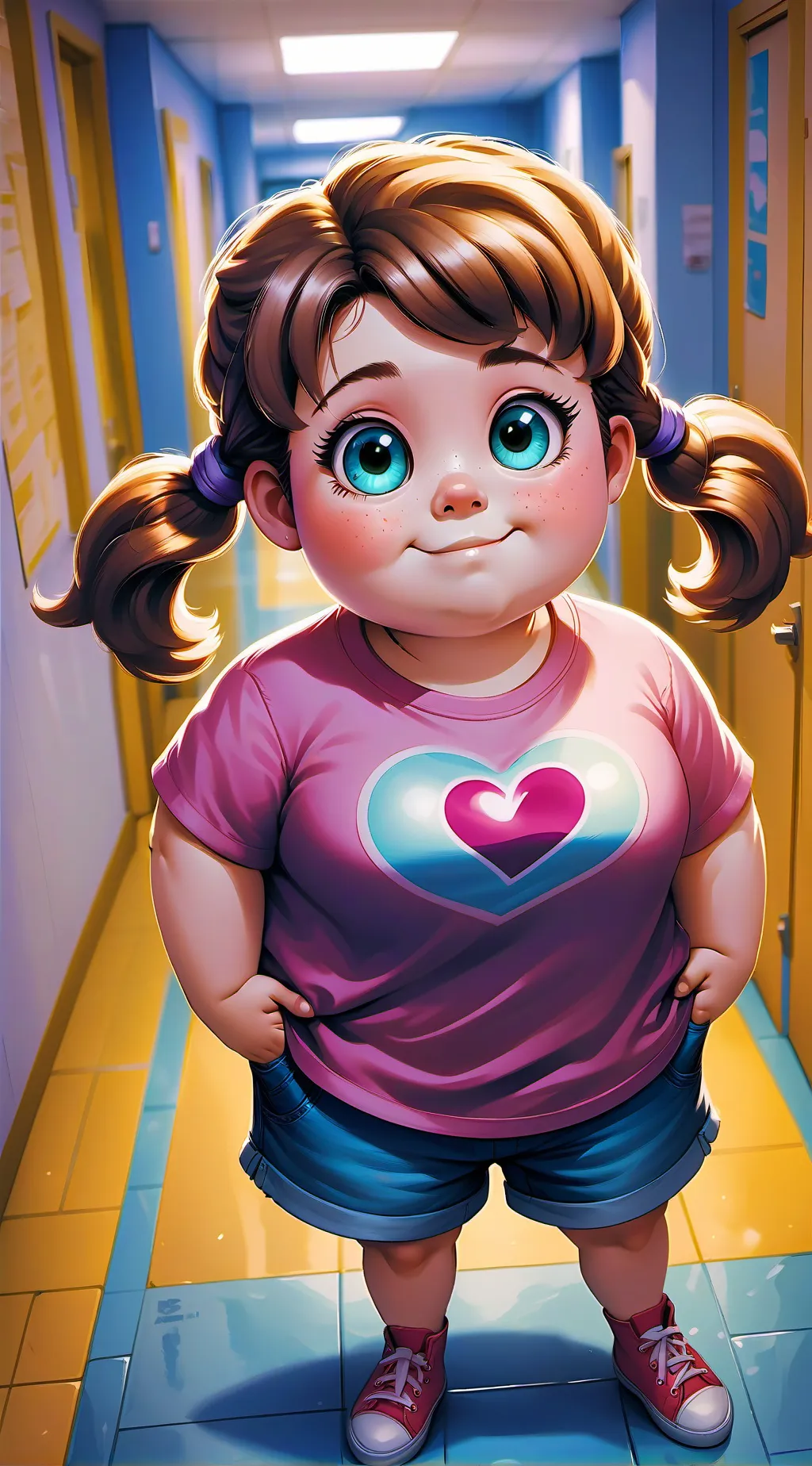 ai character: Kristy  background