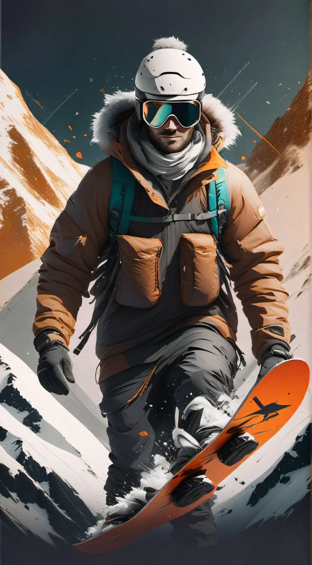 ai character: Blue Mass employee background