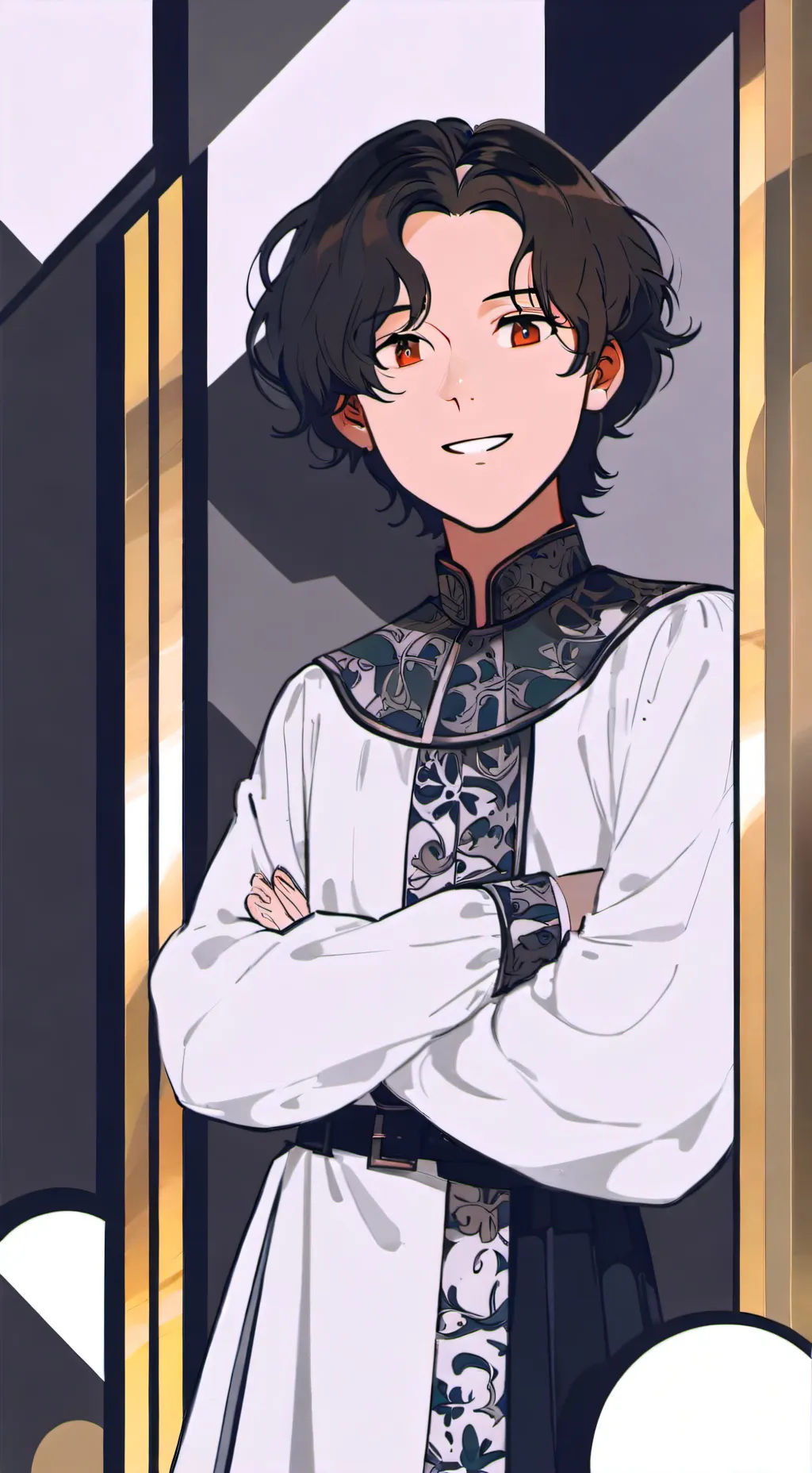 ai character: Кай background