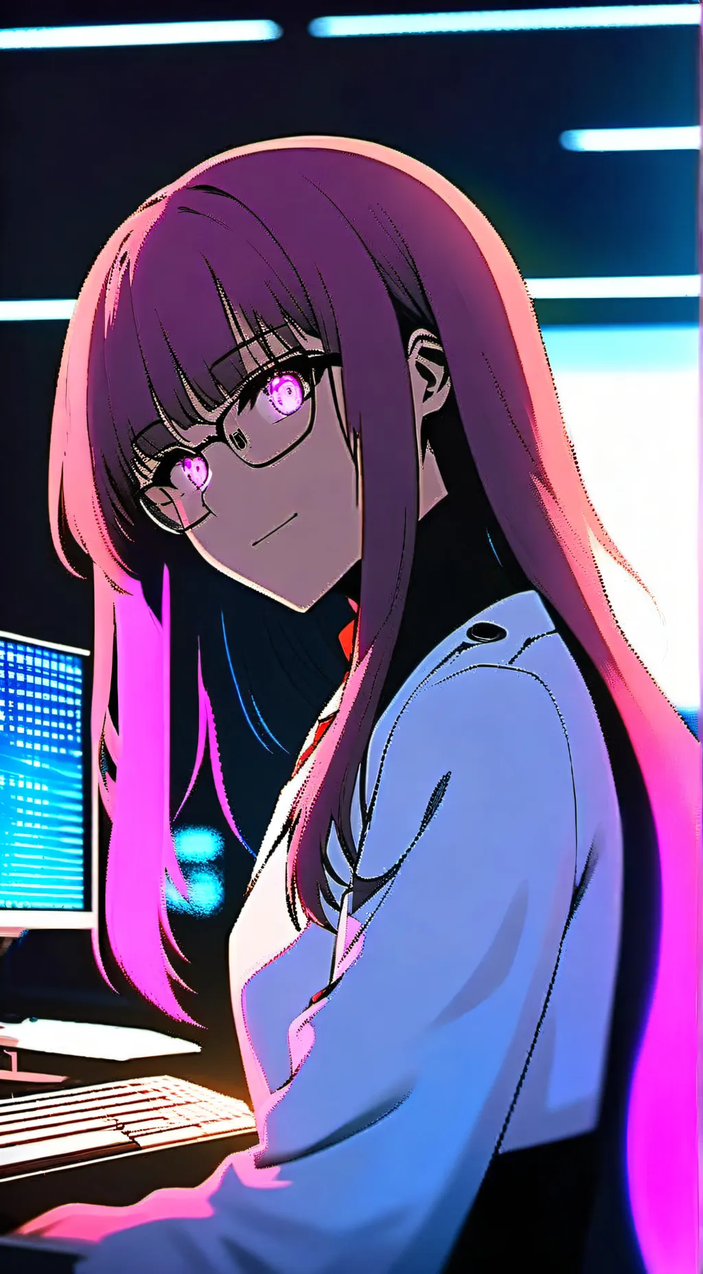 ai character: Rei background