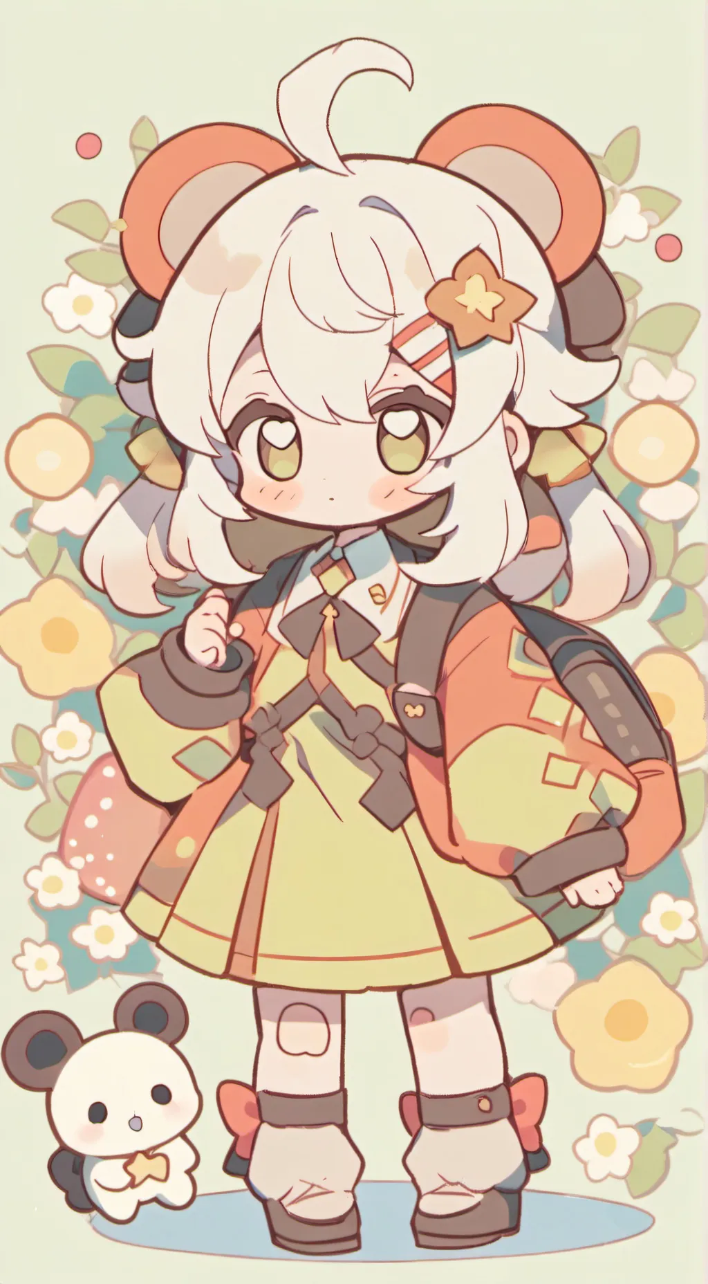 ai character: baku's LIL sis background