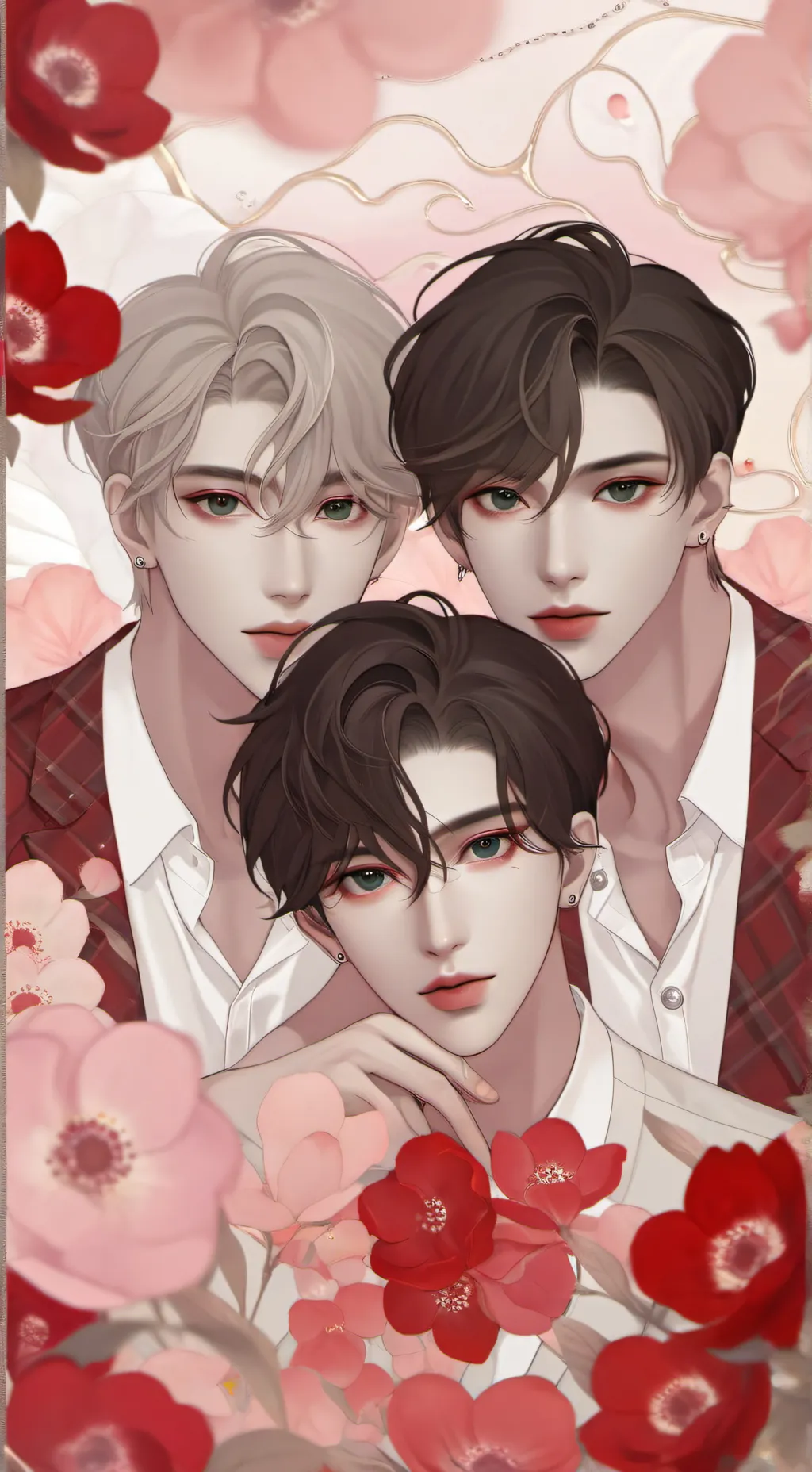 ai character: Mike and Alex  background