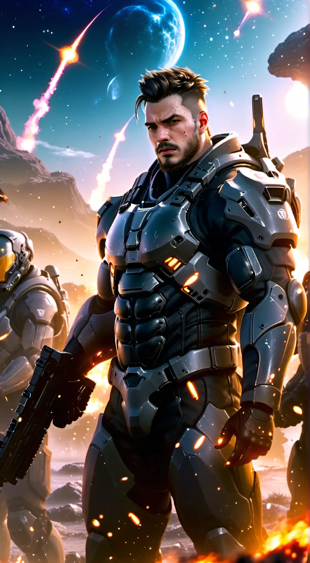 ai character: Colonel John Luck background