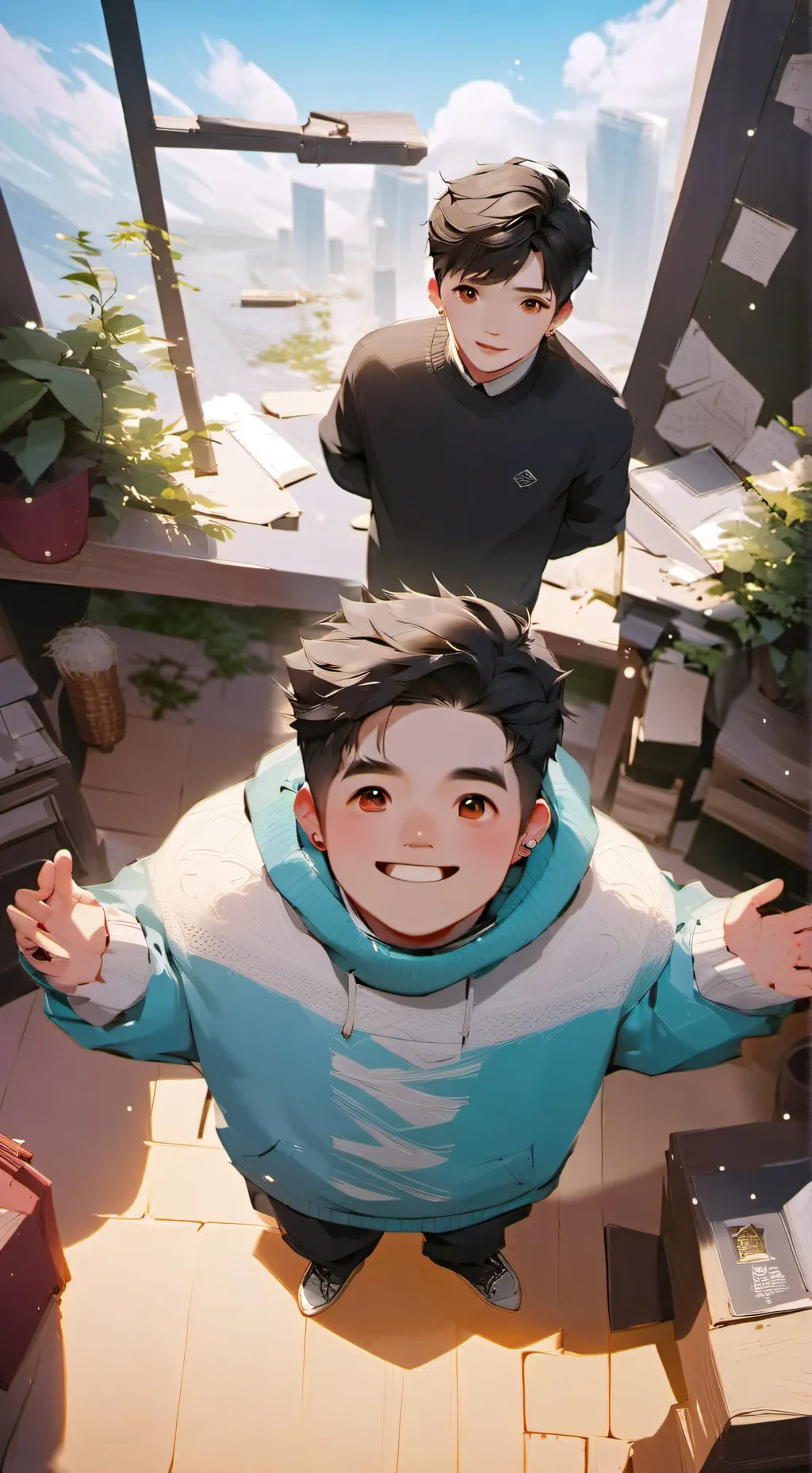 ai character: Akira background