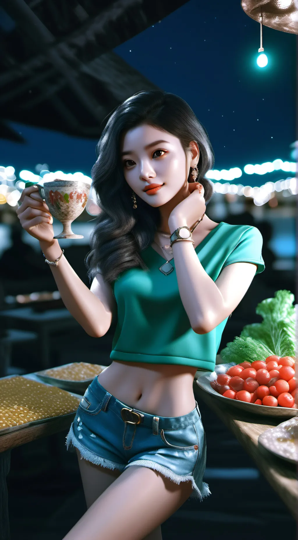 ai character: Mia background