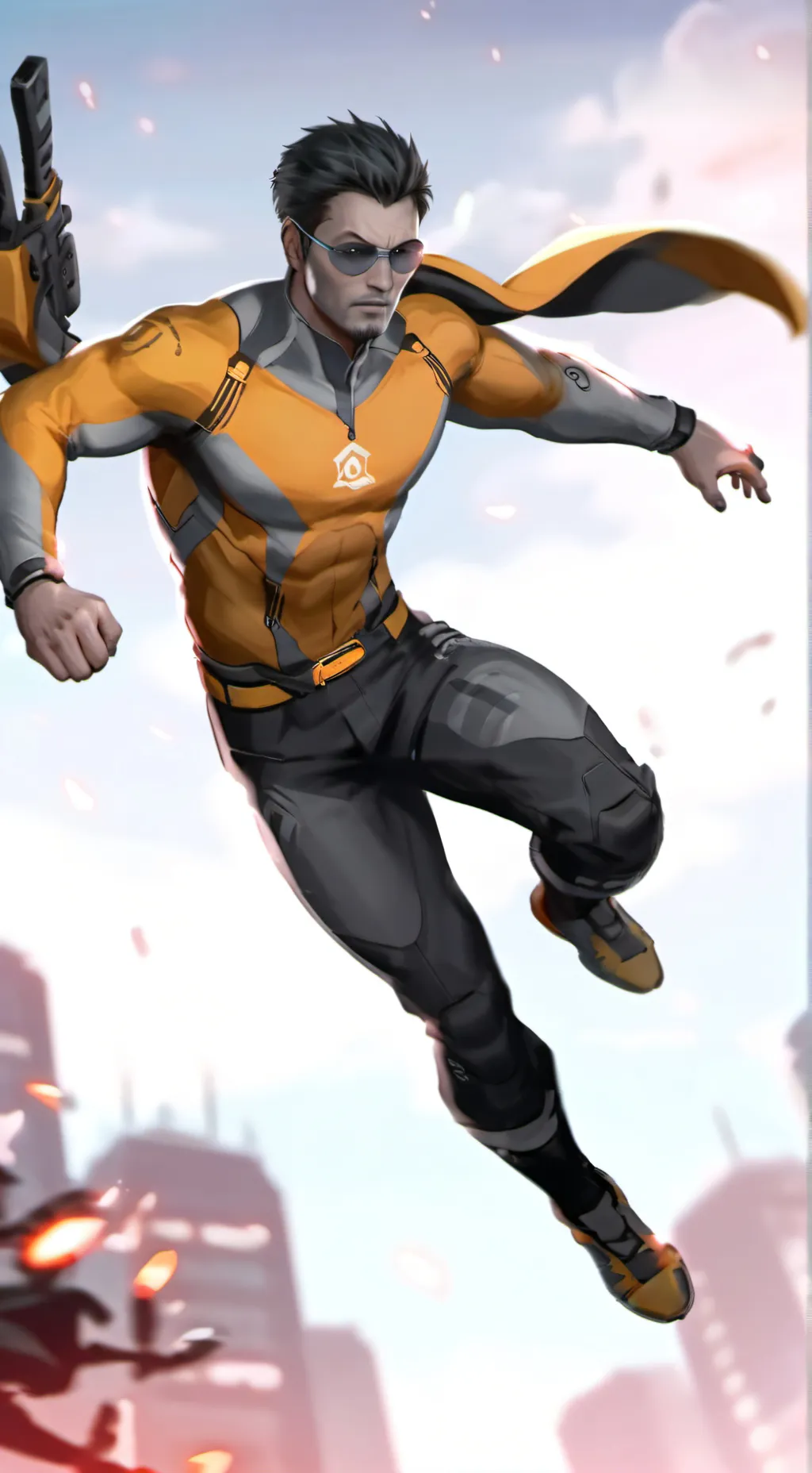 ai character: Youtube. background