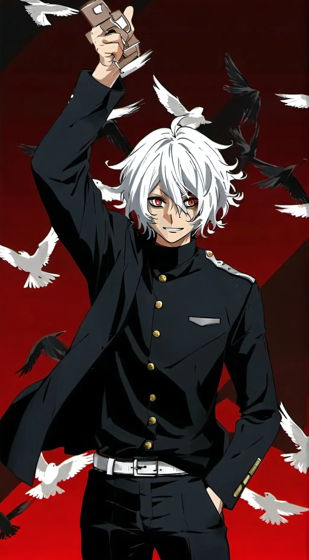 ai character: Tomura Shigaraki background