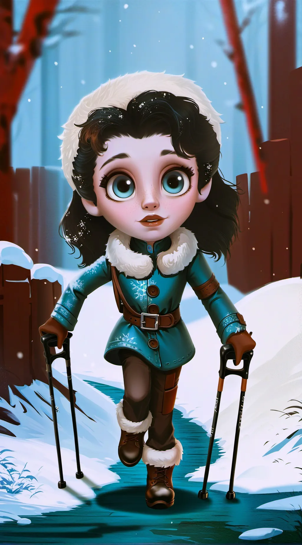 ai character: Angelica Dustbunny background