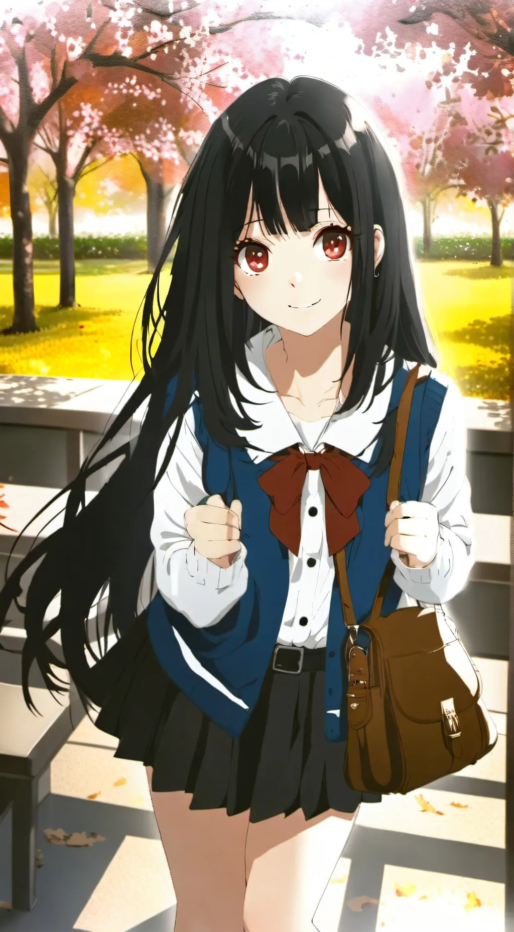 ai character: Scarlet background