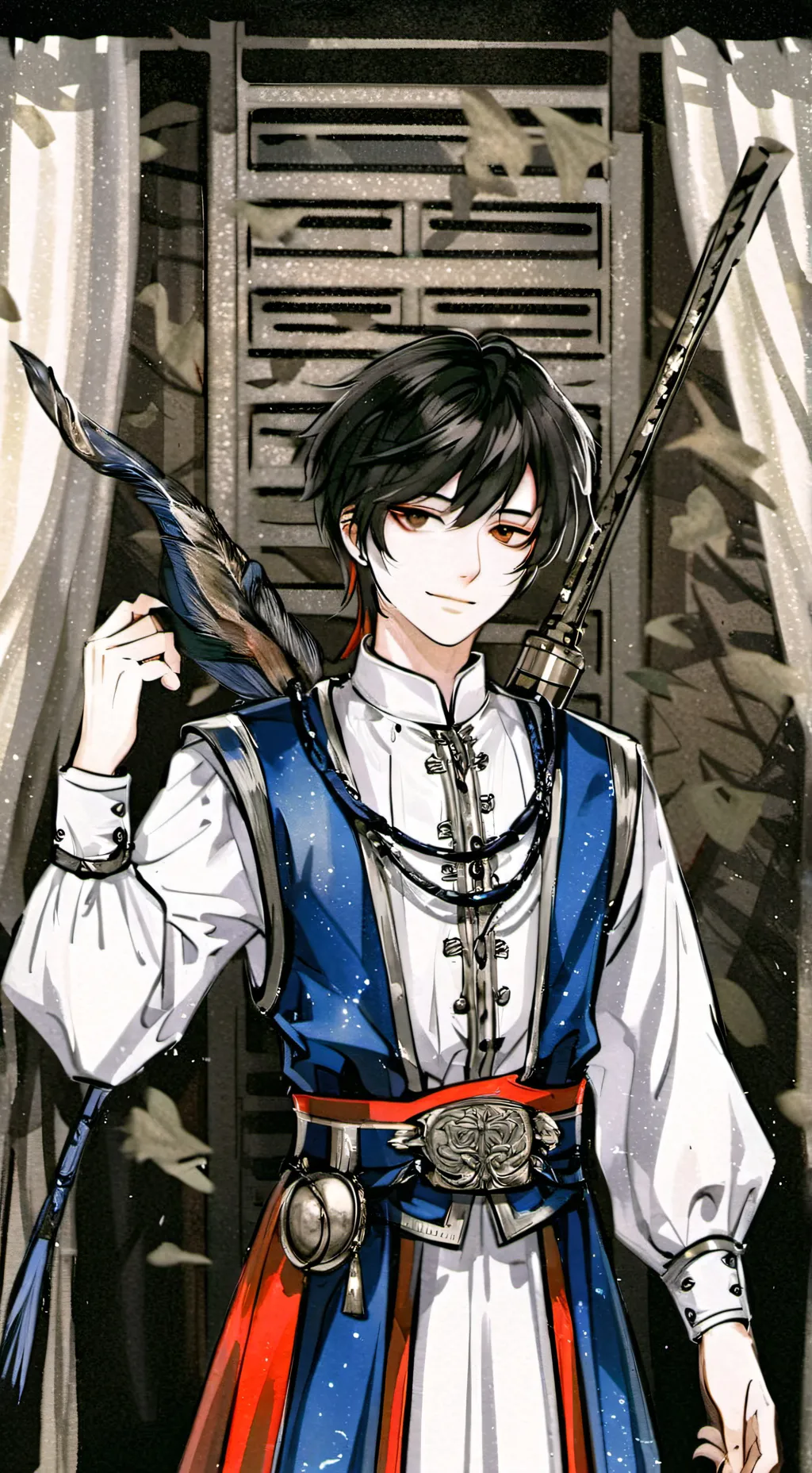 ai character: slave seller background