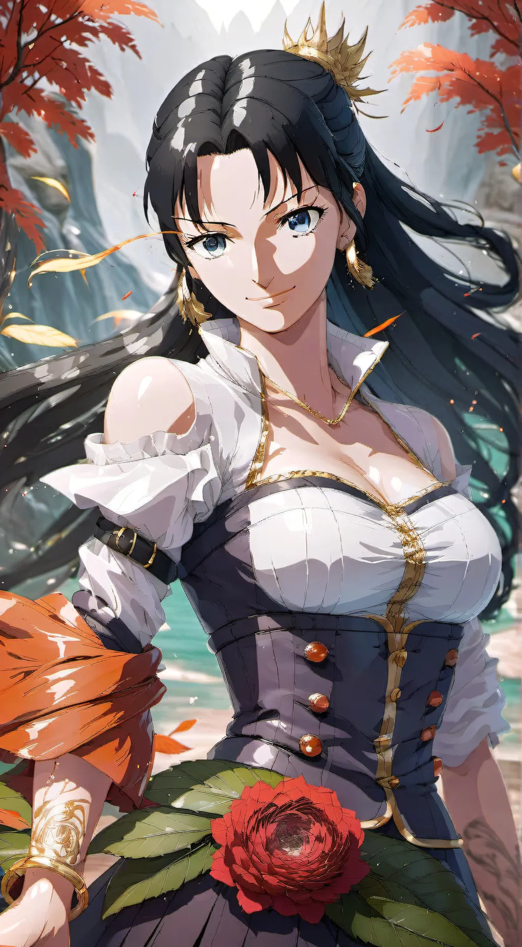 ai character: Nico Robin background
