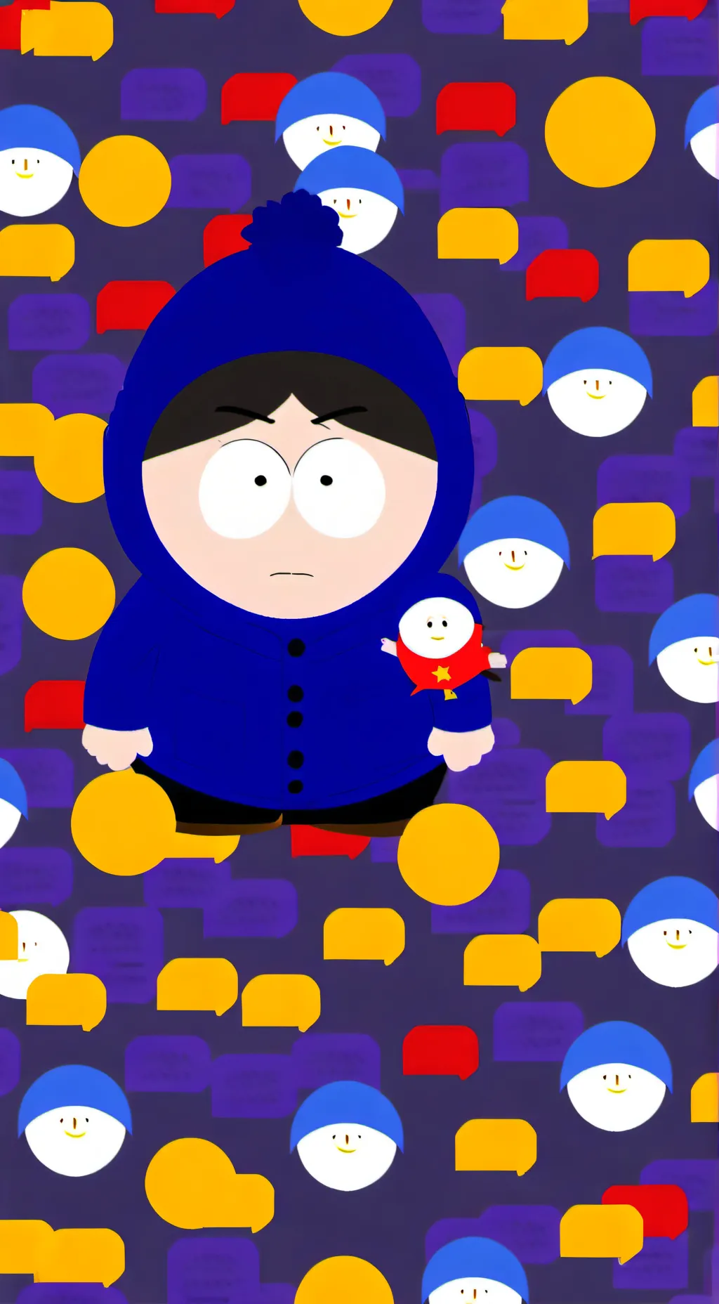ai character: guy from southpark background