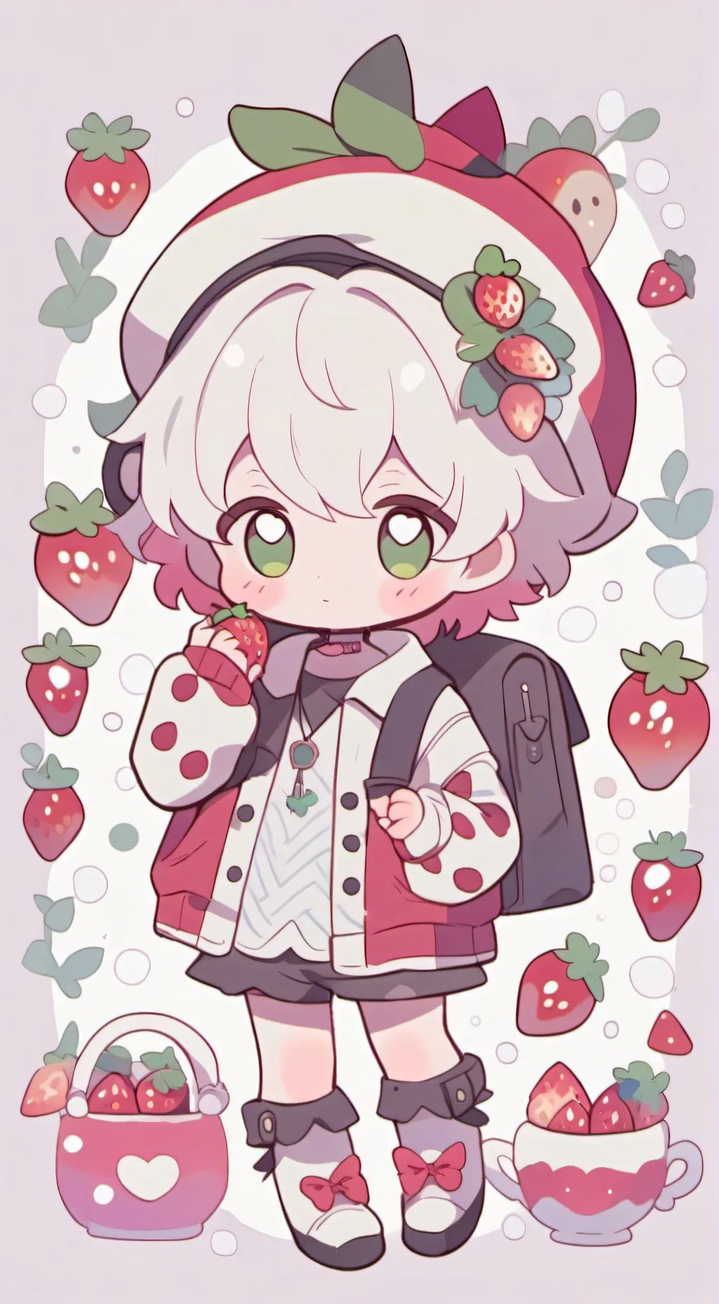 ai character: Lilly background