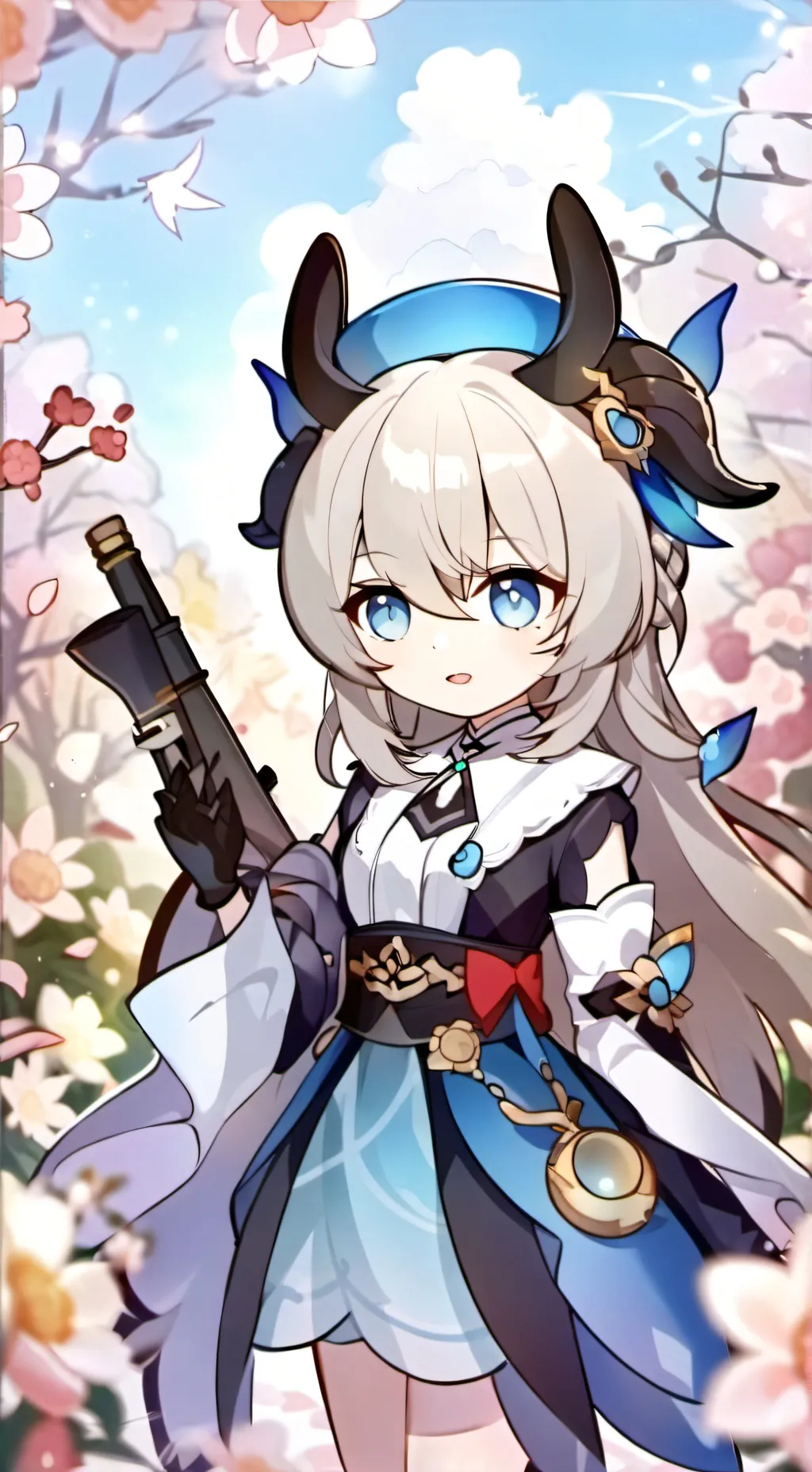 ai character: 流萤 background