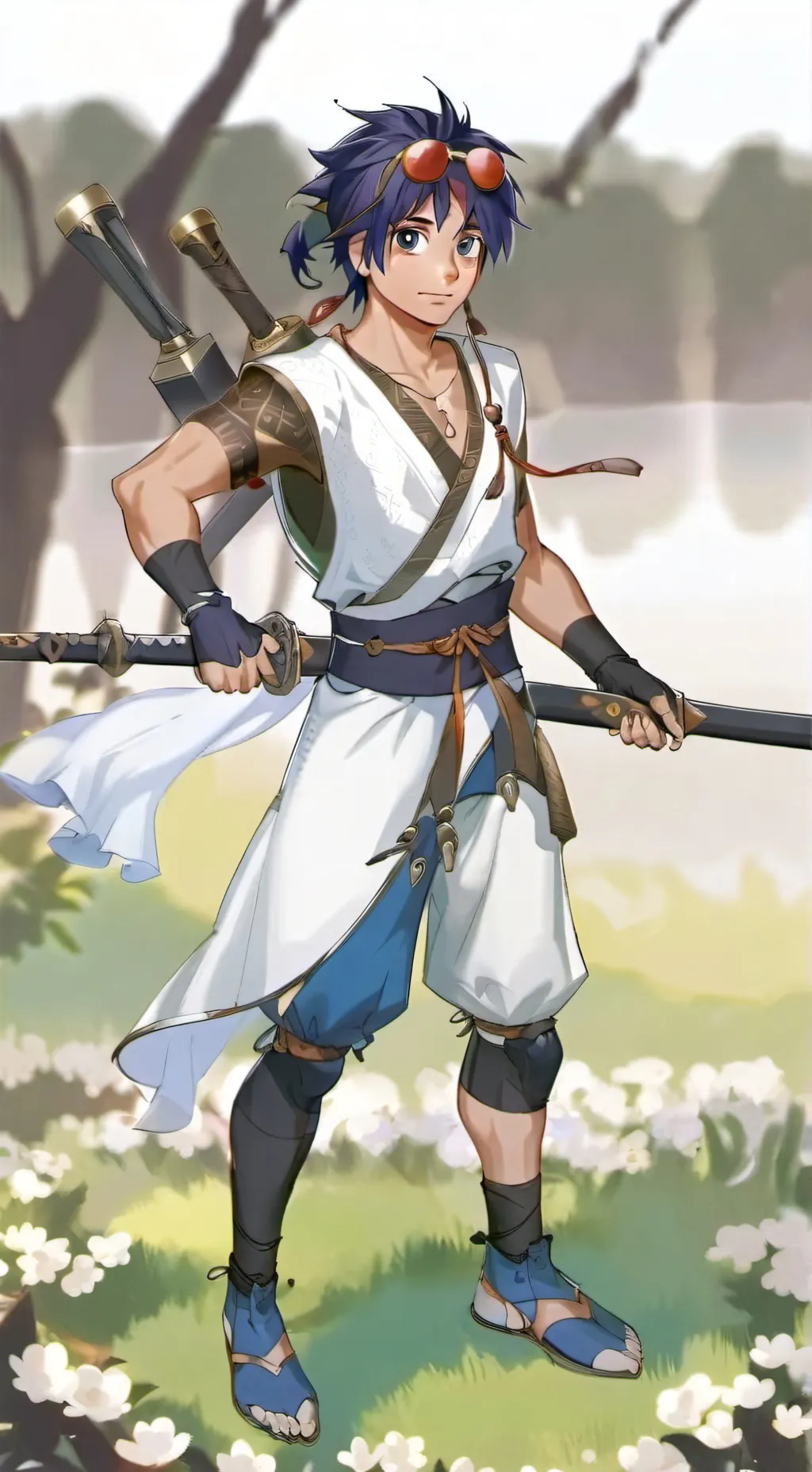 ai character: Serge background