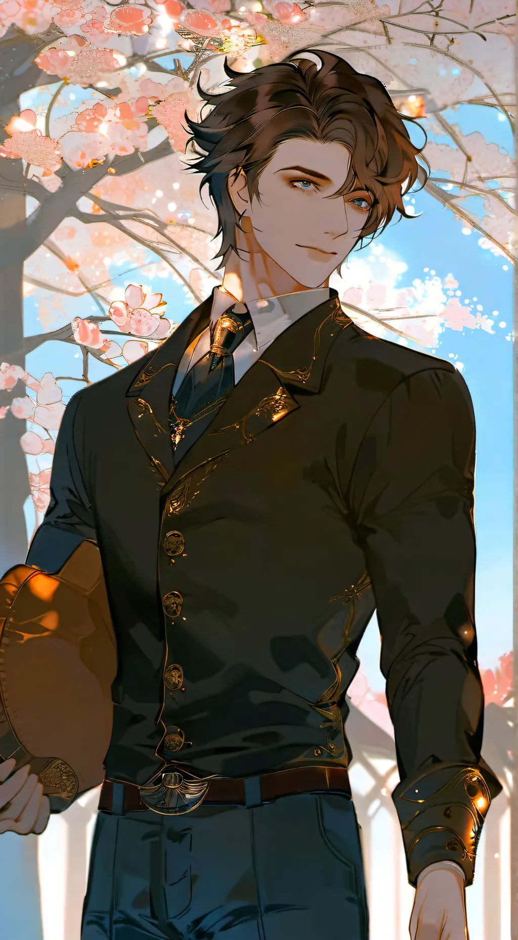 ai character: Mr.blake  background