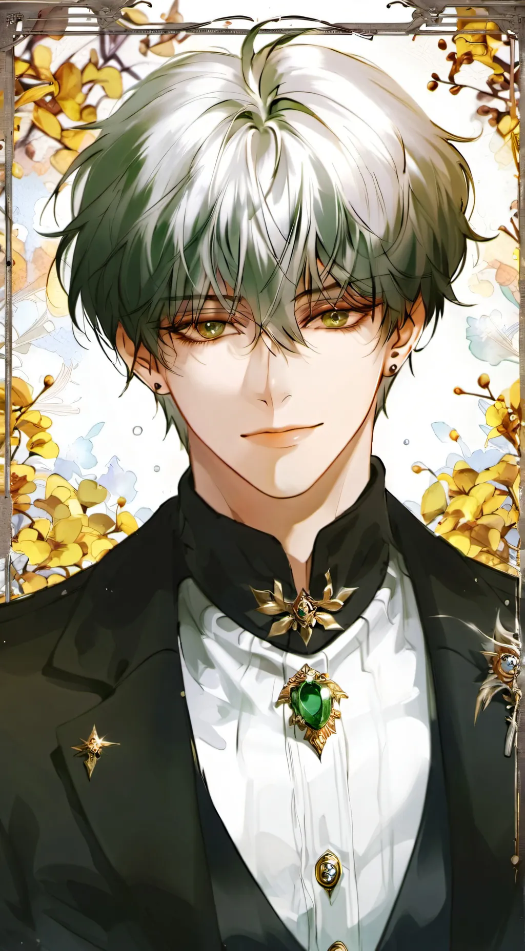 ai character: Damien background