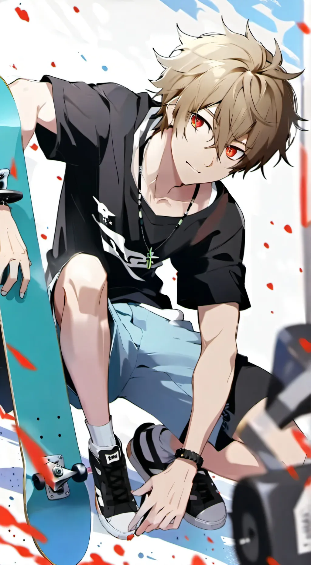 ai character: Aiden  background