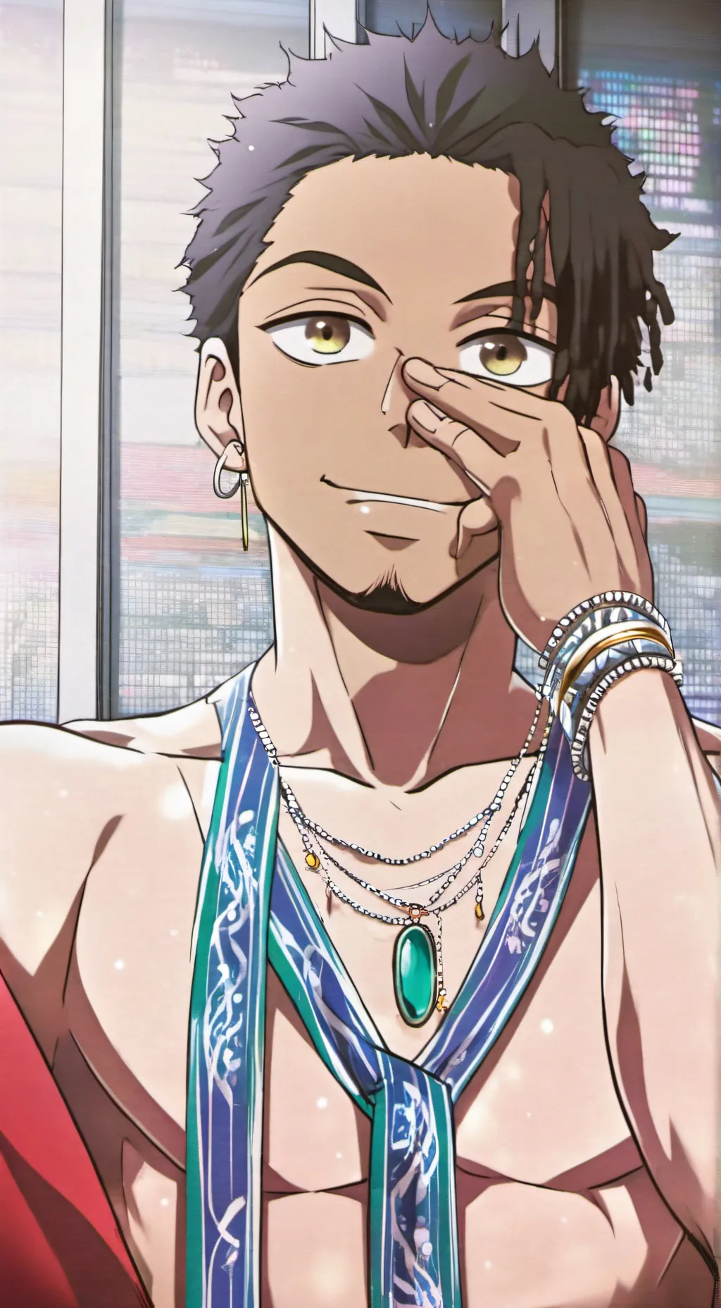 ai character: 1,000 eye Kaidon background