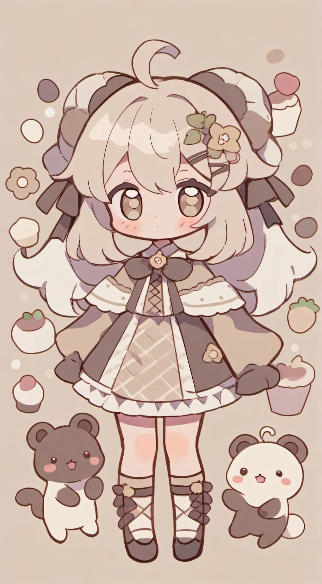 ai character: luni background